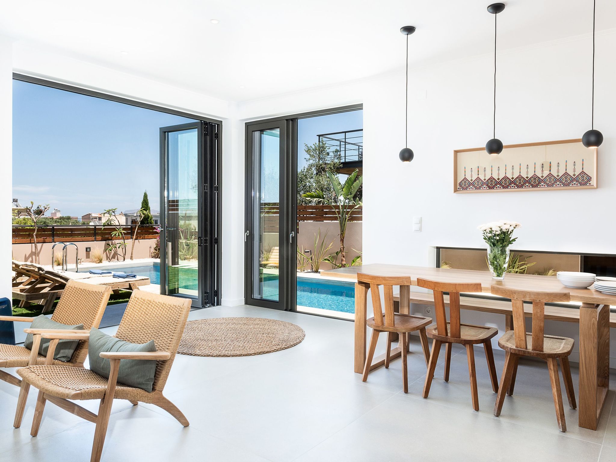 Ferienvilla "Fos" mit Blick auf das Wasser-Binnen