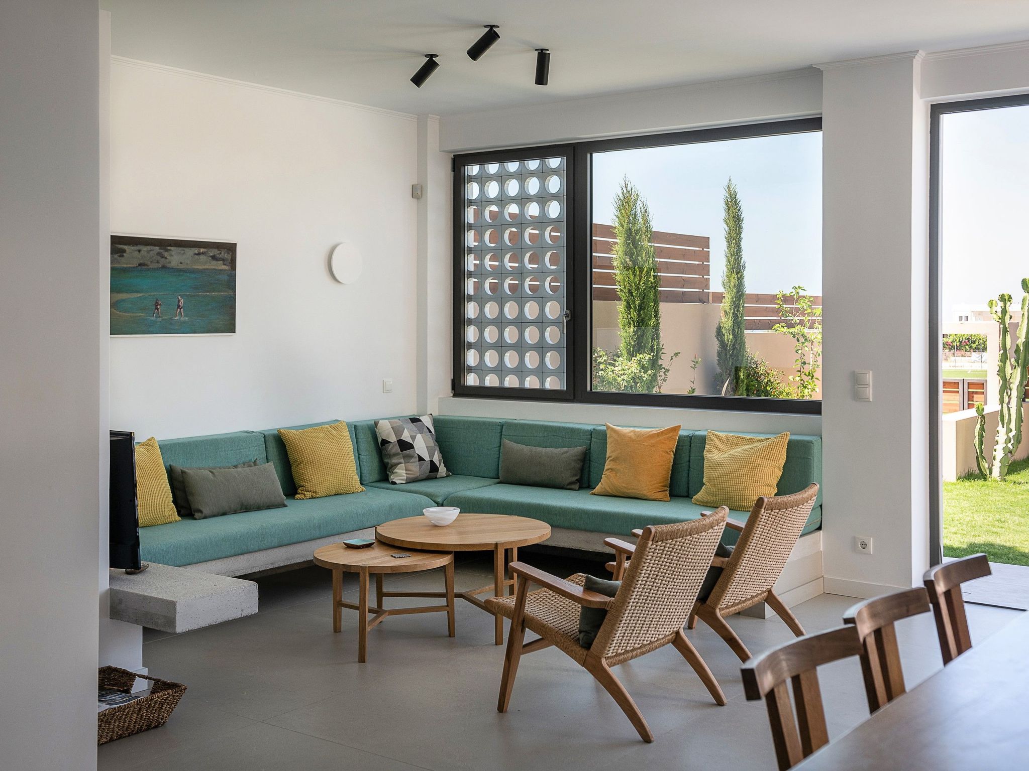 Ferienvilla "Fos" mit Blick auf das Wasser-Binnen