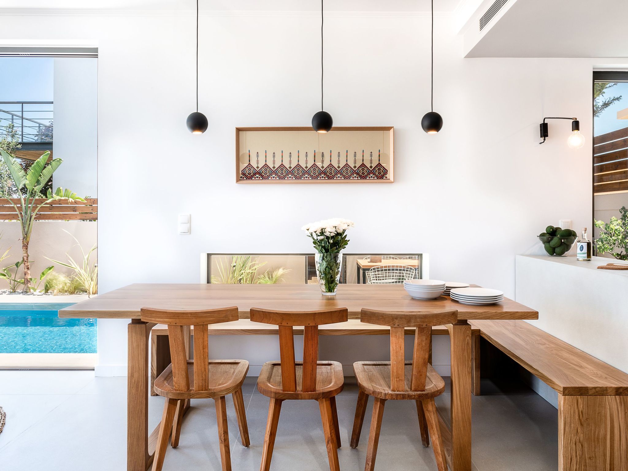 Ferienvilla "Fos" mit Blick auf das Wasser-Binnen