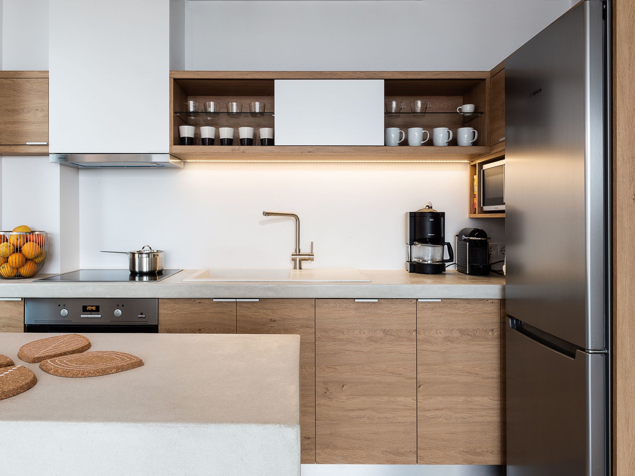 Ferienvilla "Fos" mit Blick auf das Wasser-Binnen