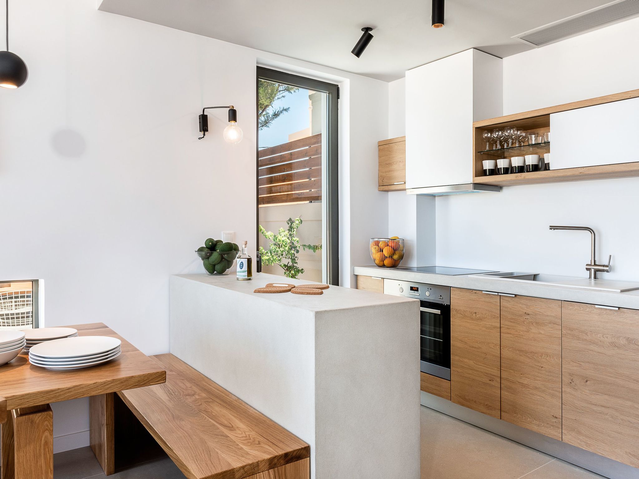 Ferienvilla "Fos" mit Blick auf das Wasser-Binnen