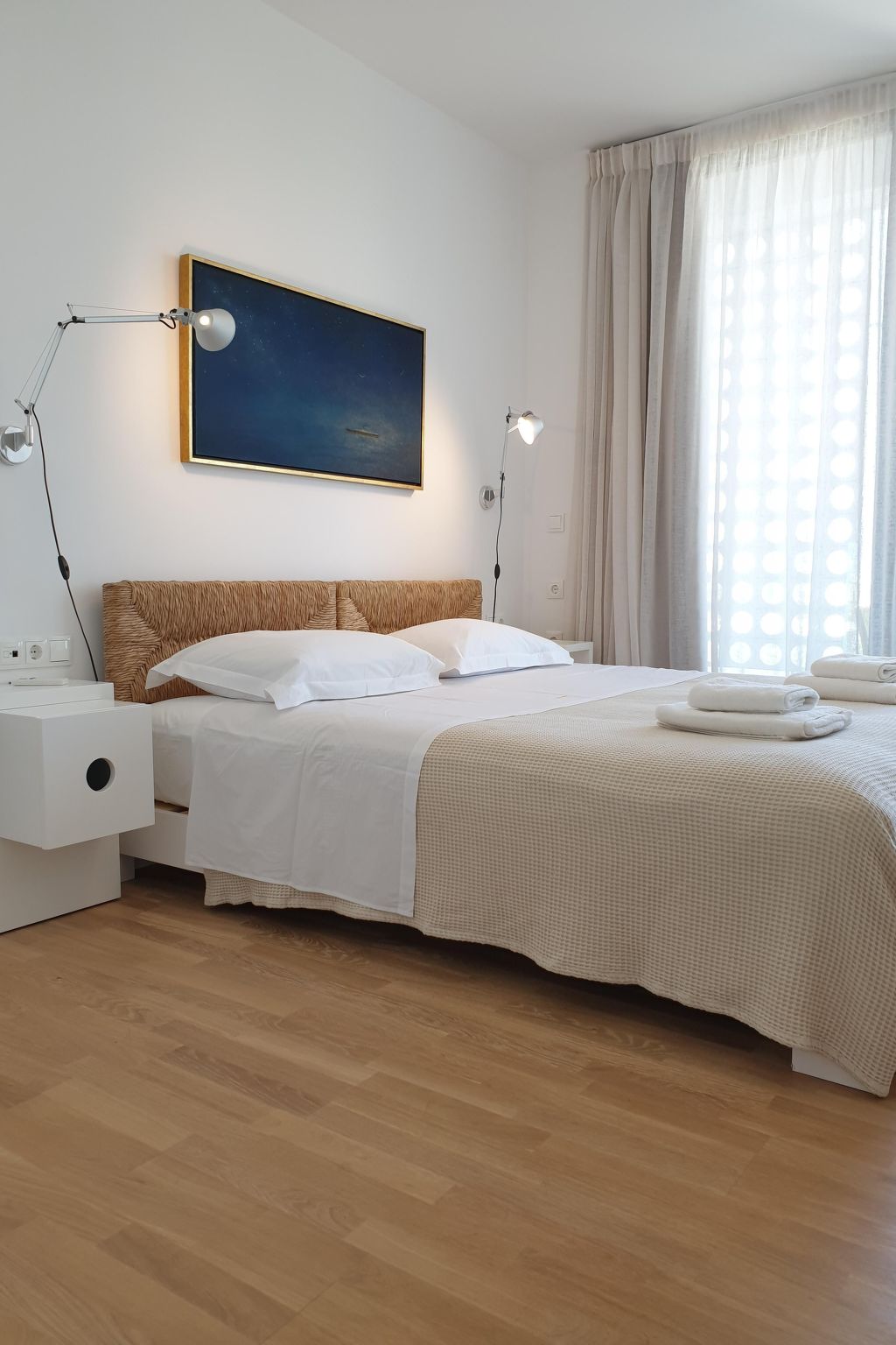 Ferienvilla 'Fos' mit Blick auf das Wasser