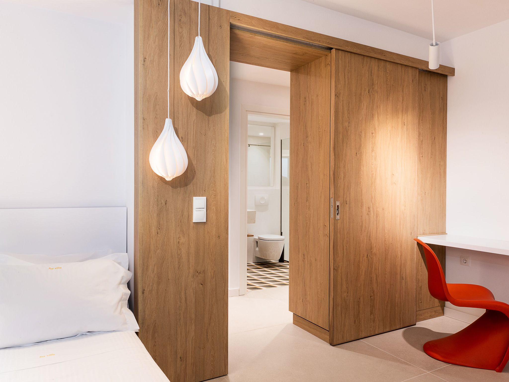 Ferienvilla "Fos" mit Blick auf das Wasser-Binnen