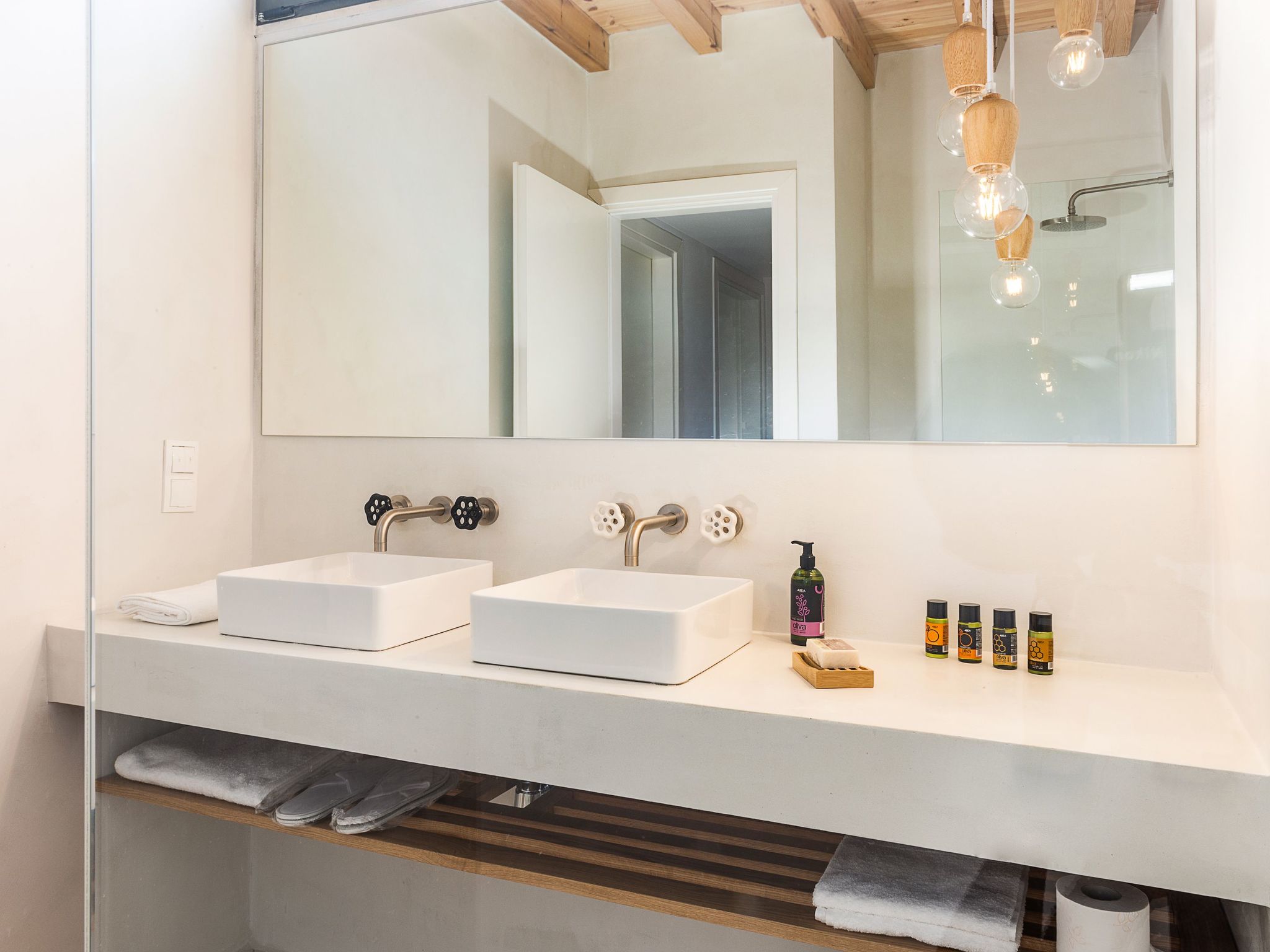 Ferienvilla "Fos" mit Blick auf das Wasser-Binnen