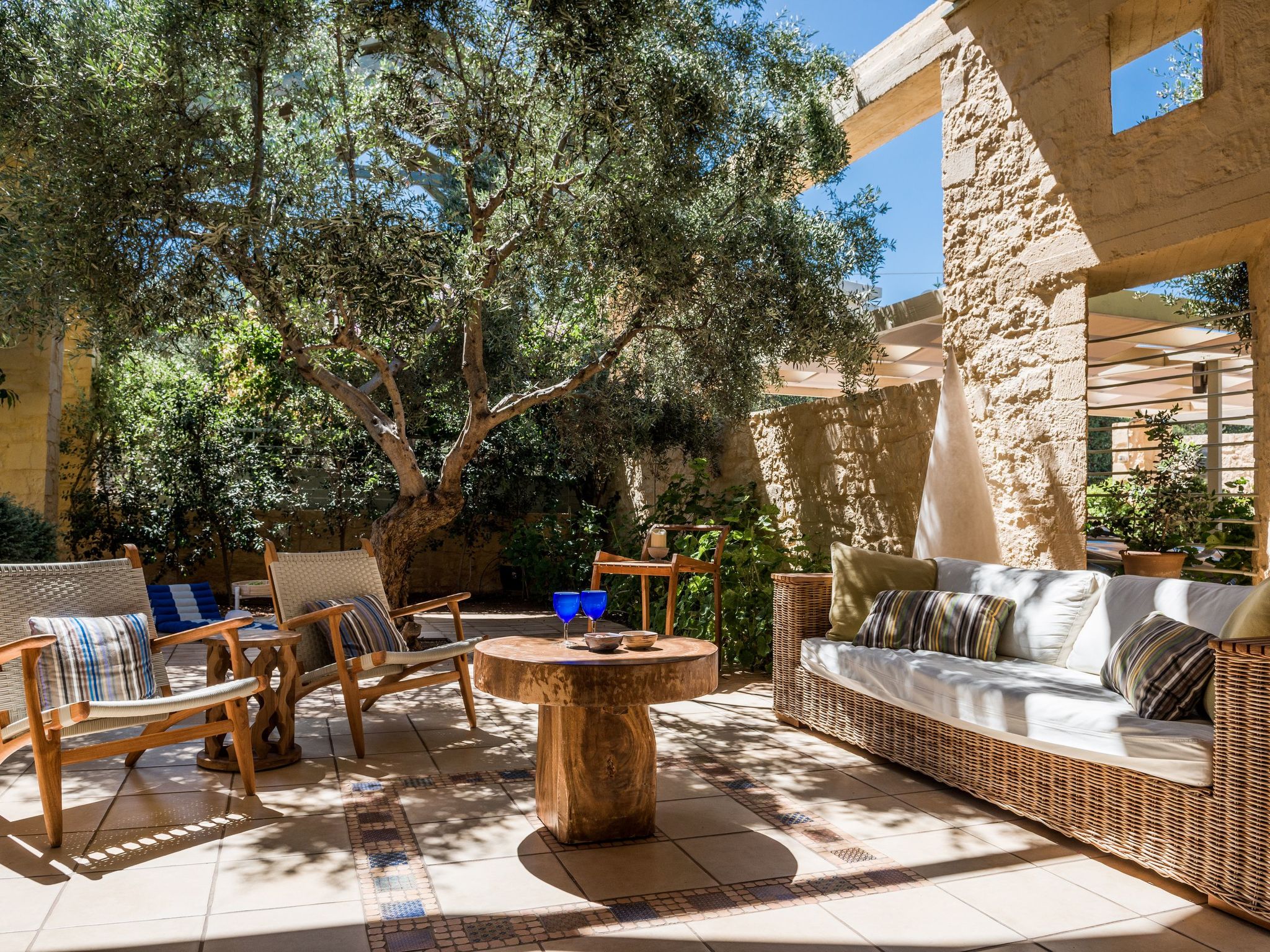 Villa Dimi Nähe Sandstrand Kalathas-Dedans