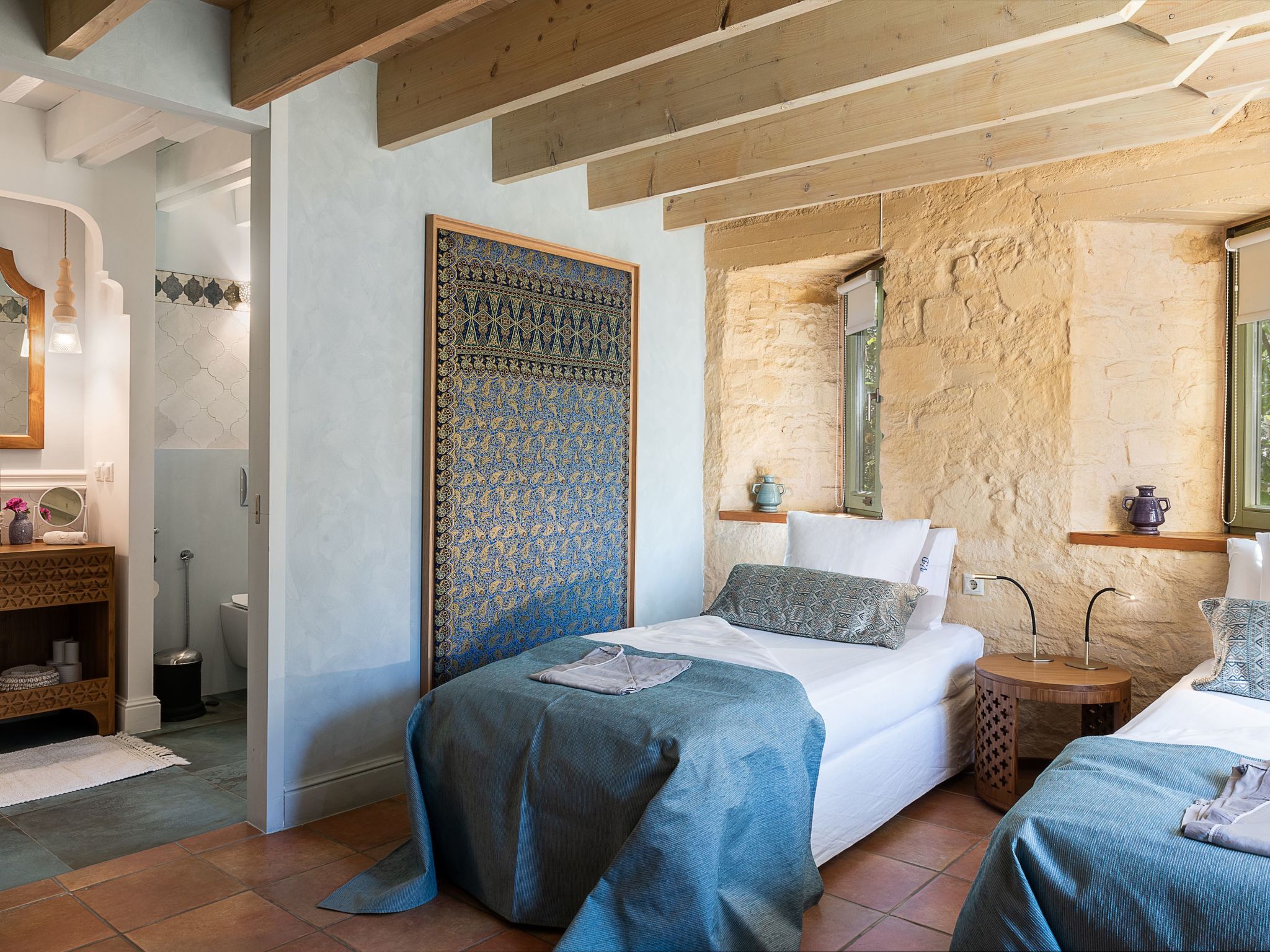 Villa Dimi Nähe Sandstrand Kalathas-Dedans