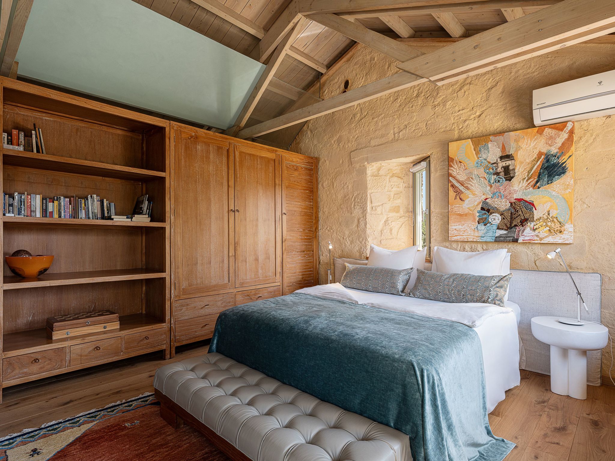 Villa Dimi Nähe Sandstrand Kalathas-Dedans