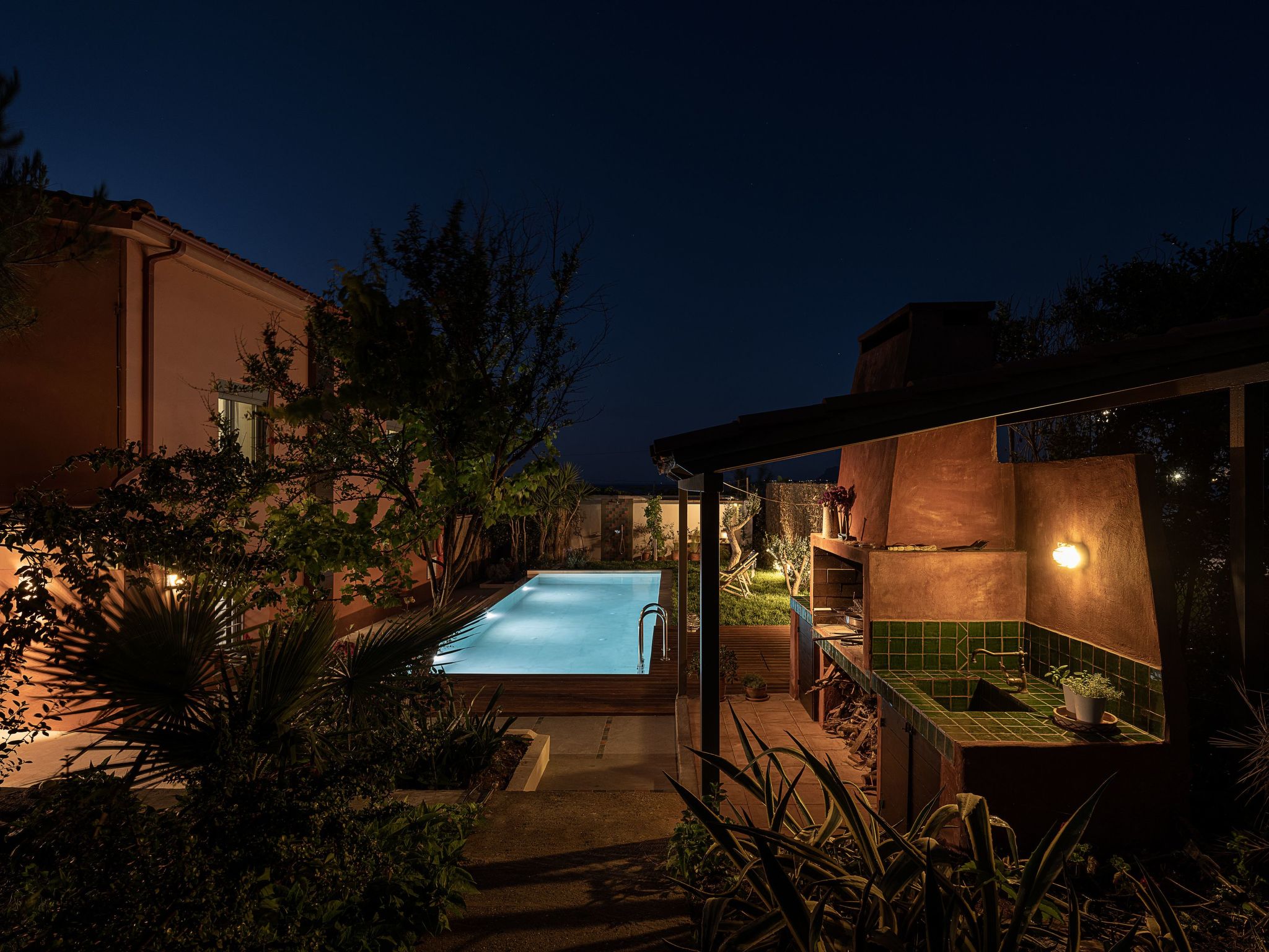 Am Strand mit Pool für eine oder zwei Familien-Image-tags.info