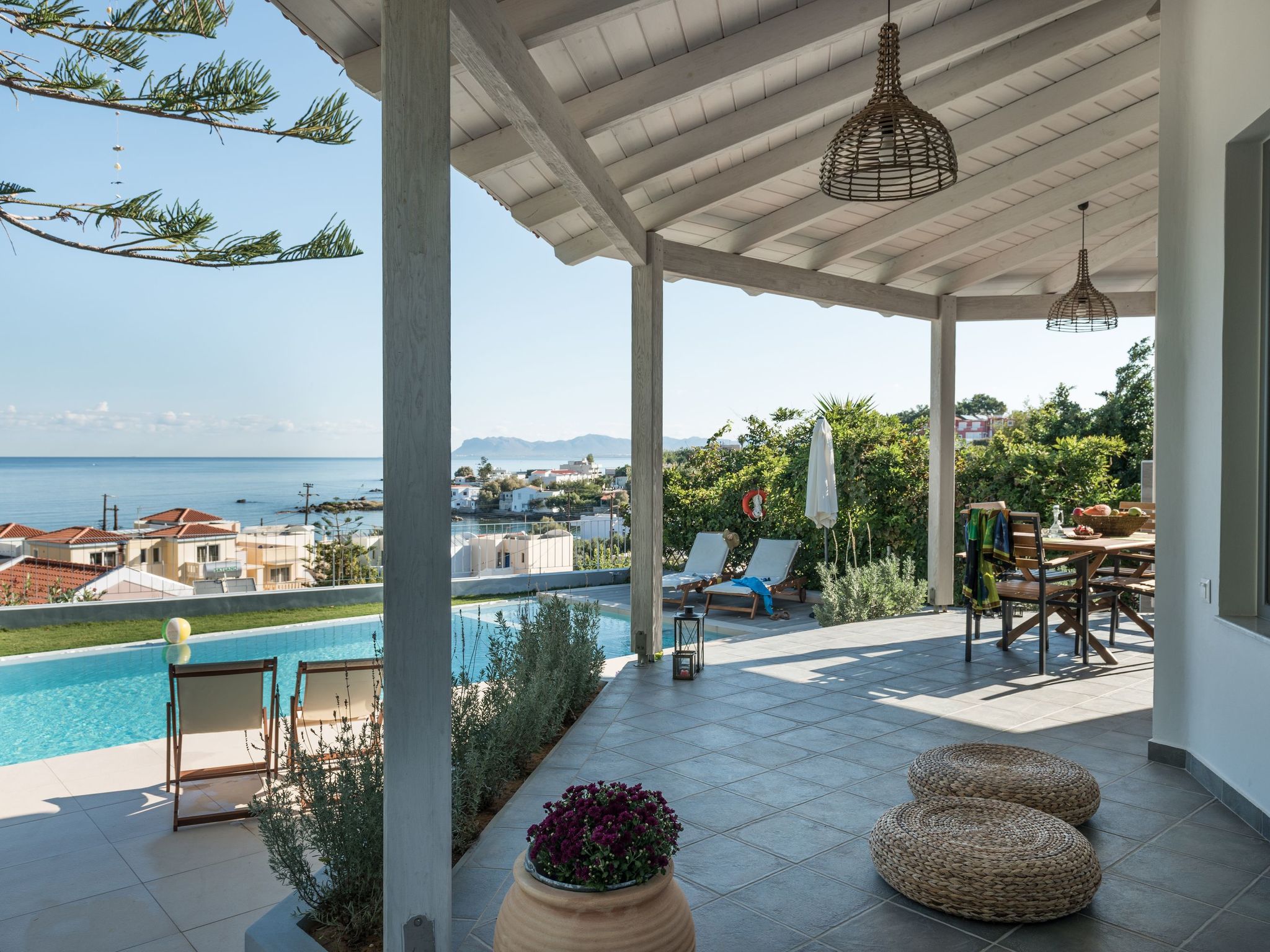 Vakantiehuis met privé zwembad in Agia Marina (Griekenland) voor 5 personen