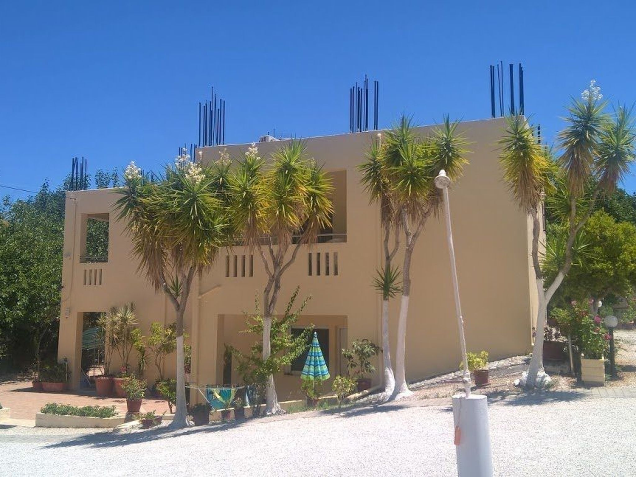 Zinovia Studio mit Balkon-Draußen