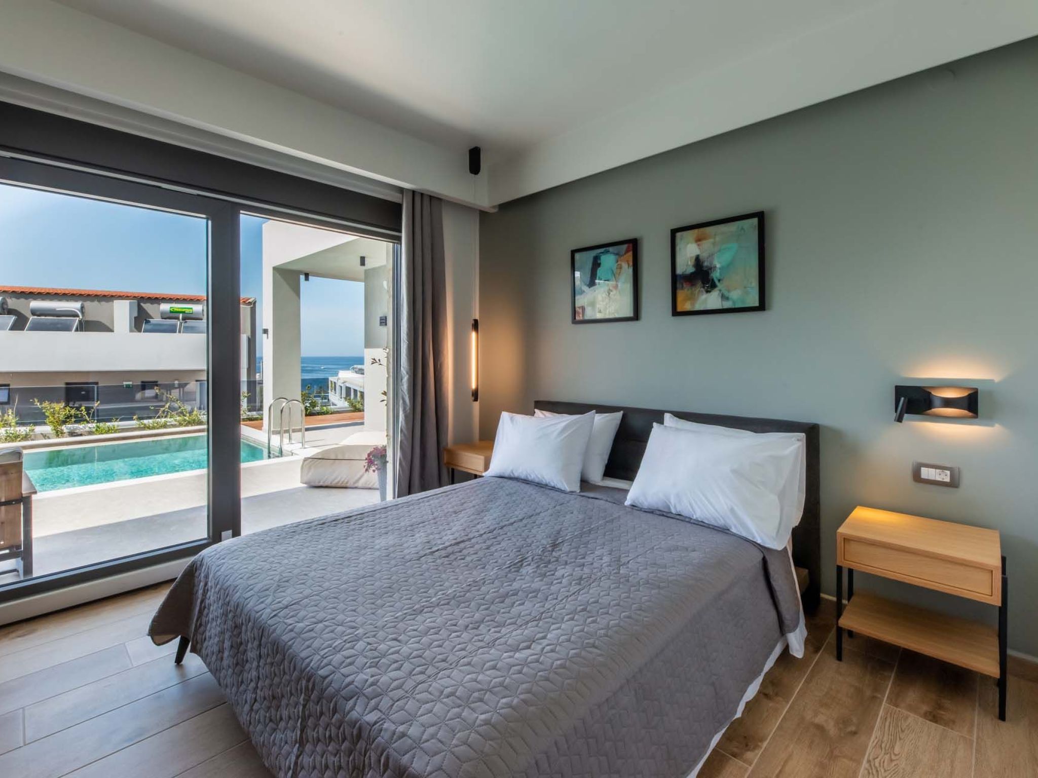 Villa Luna - 100m zum Meer und ''Free'' Beheizter Pool-Binnen