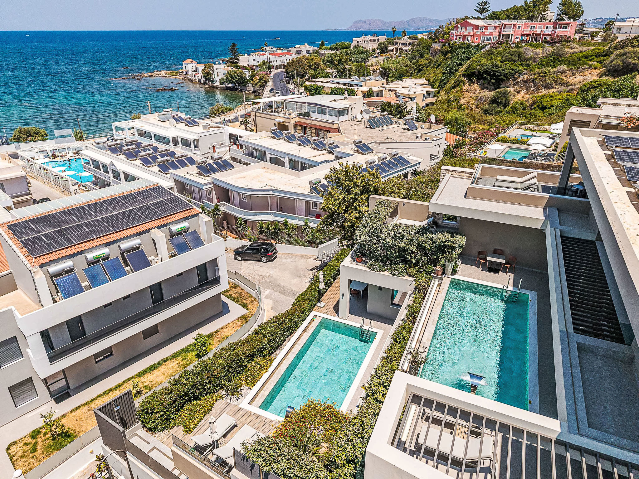 Lusol Seafront Villa I - Buiten