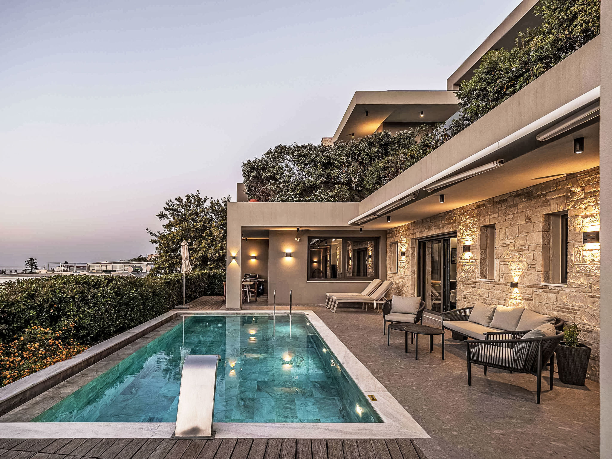 Lusol Seafront Villa I - Buiten