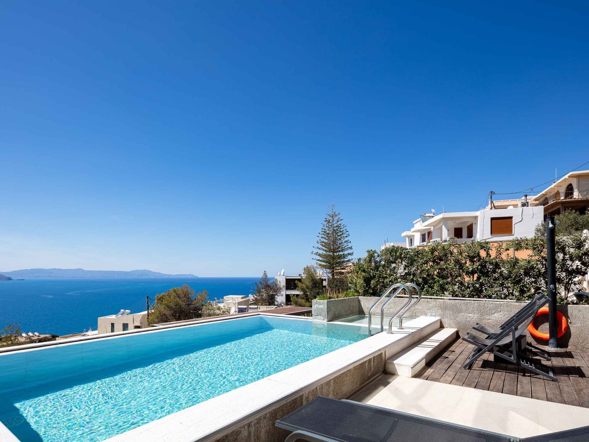 Omnia Villa 2 - ''Beheizter'' Pool, herrlicher Meerblick-Drinnen