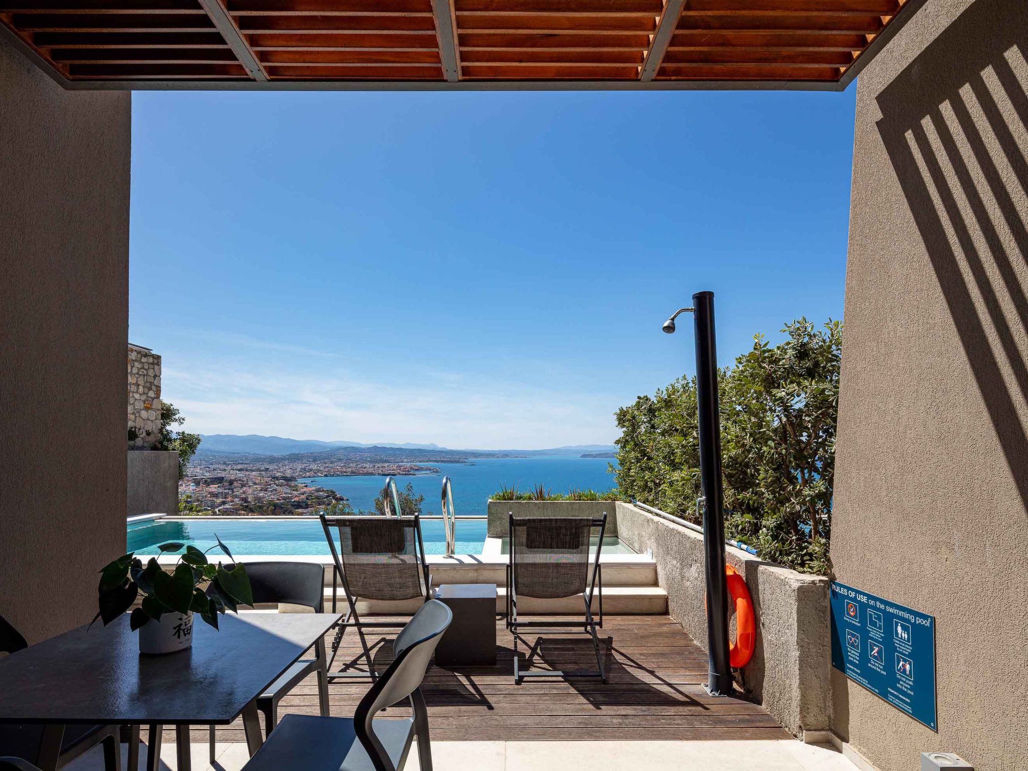 Omnia Villa 2 - ''Beheizter'' Pool, herrlicher Meerblick-Drinnen