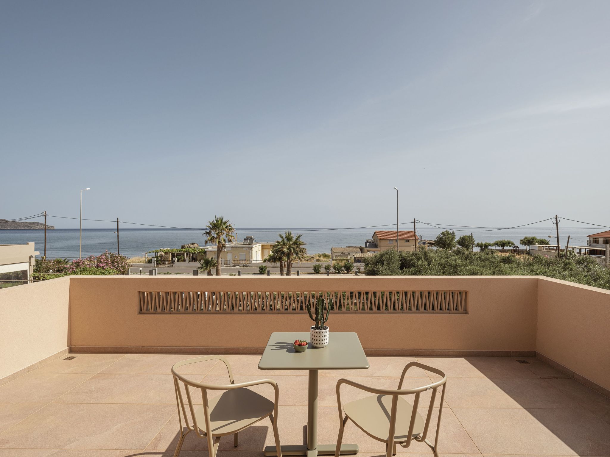 Villa Agali - ''Freier'' beheizter Pool, 70m zum Meer-Binnen