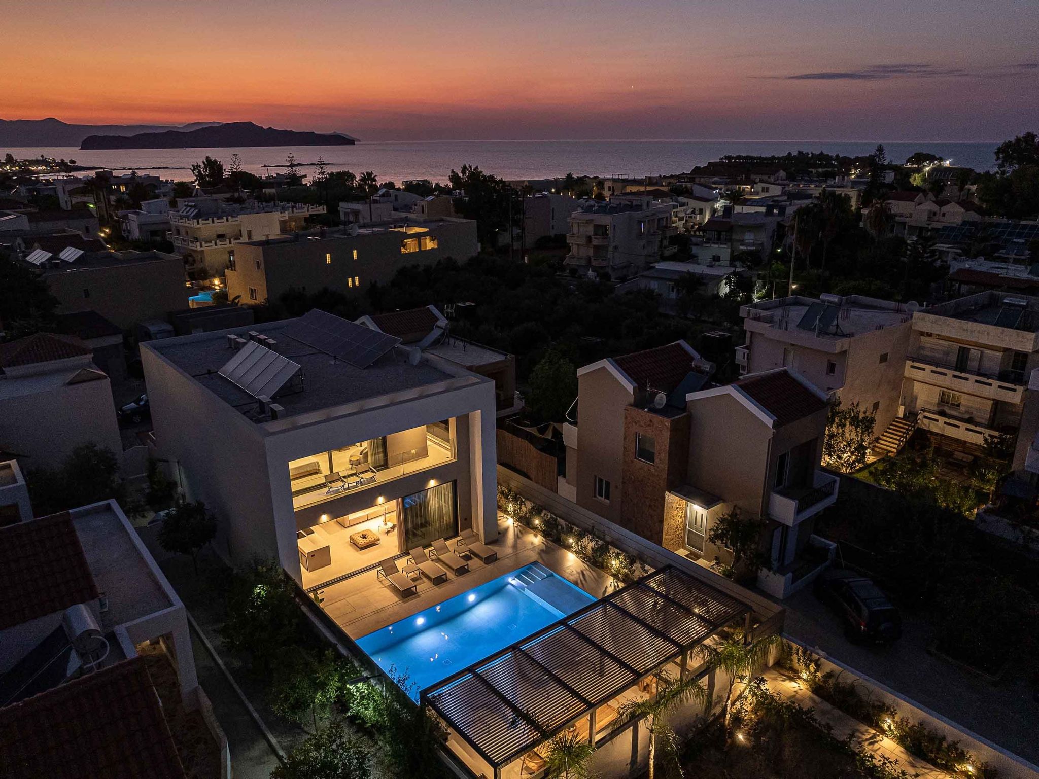 Sancy Luxury Villa-400m Strand, ''Beheizter'' Pool, Fitnessraum-Binnen