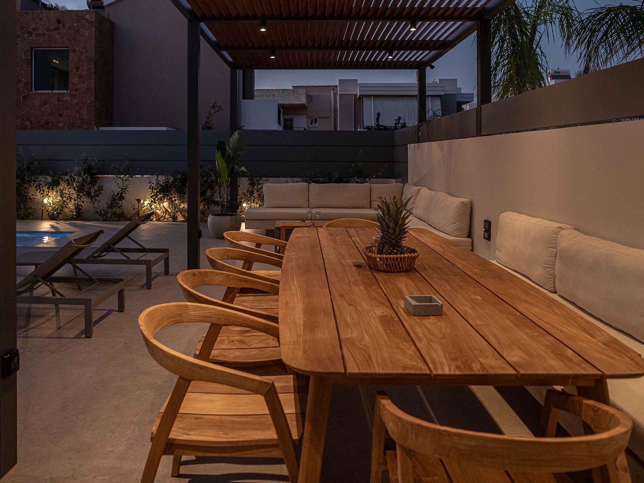 Sancy Luxury Villa-400m Strand, ''Beheizter'' Pool, Fitnessraum-Binnen