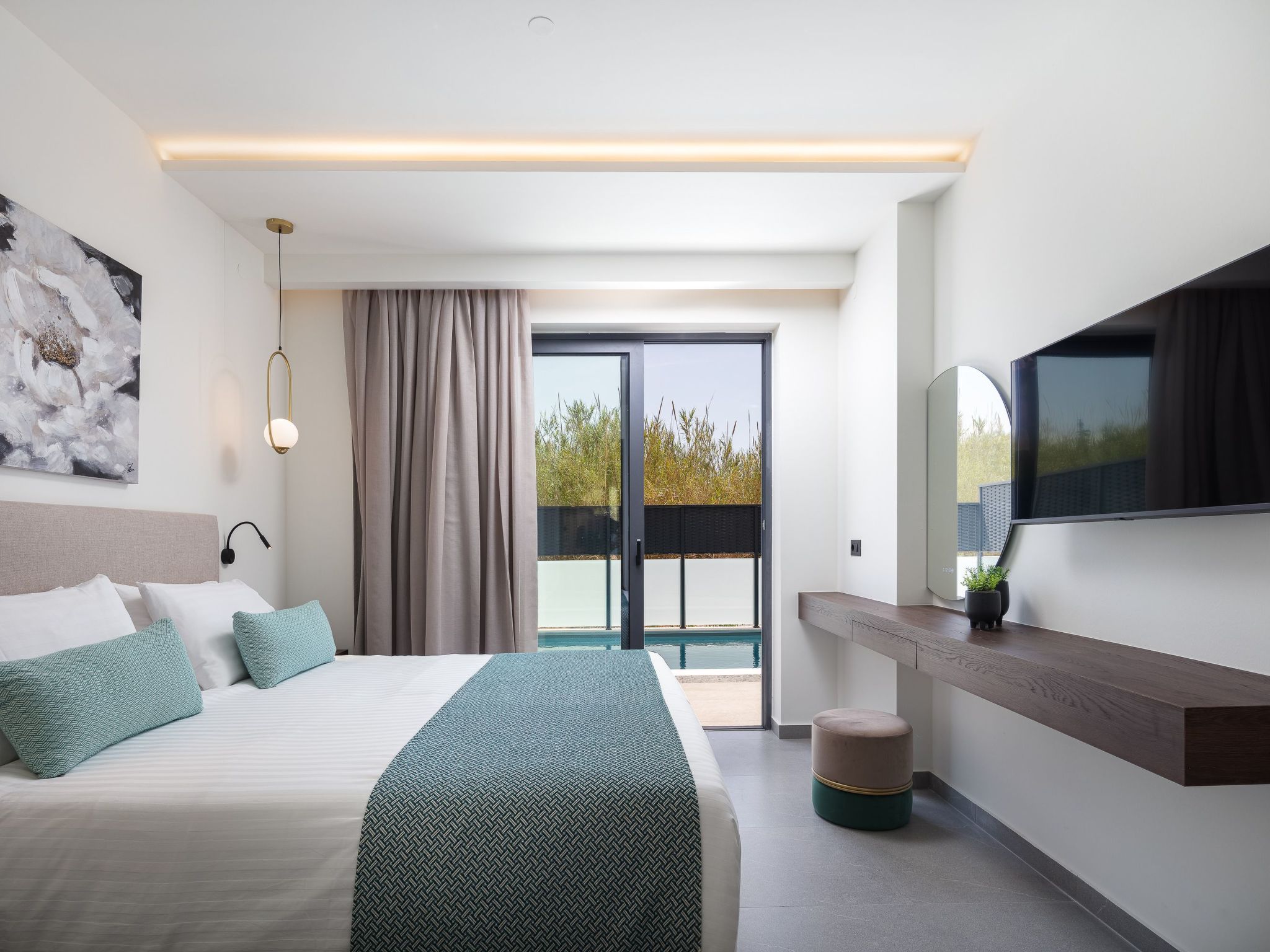 VillaSaints I - Pool und BBQ, Spaziergang zum Strand-Inside