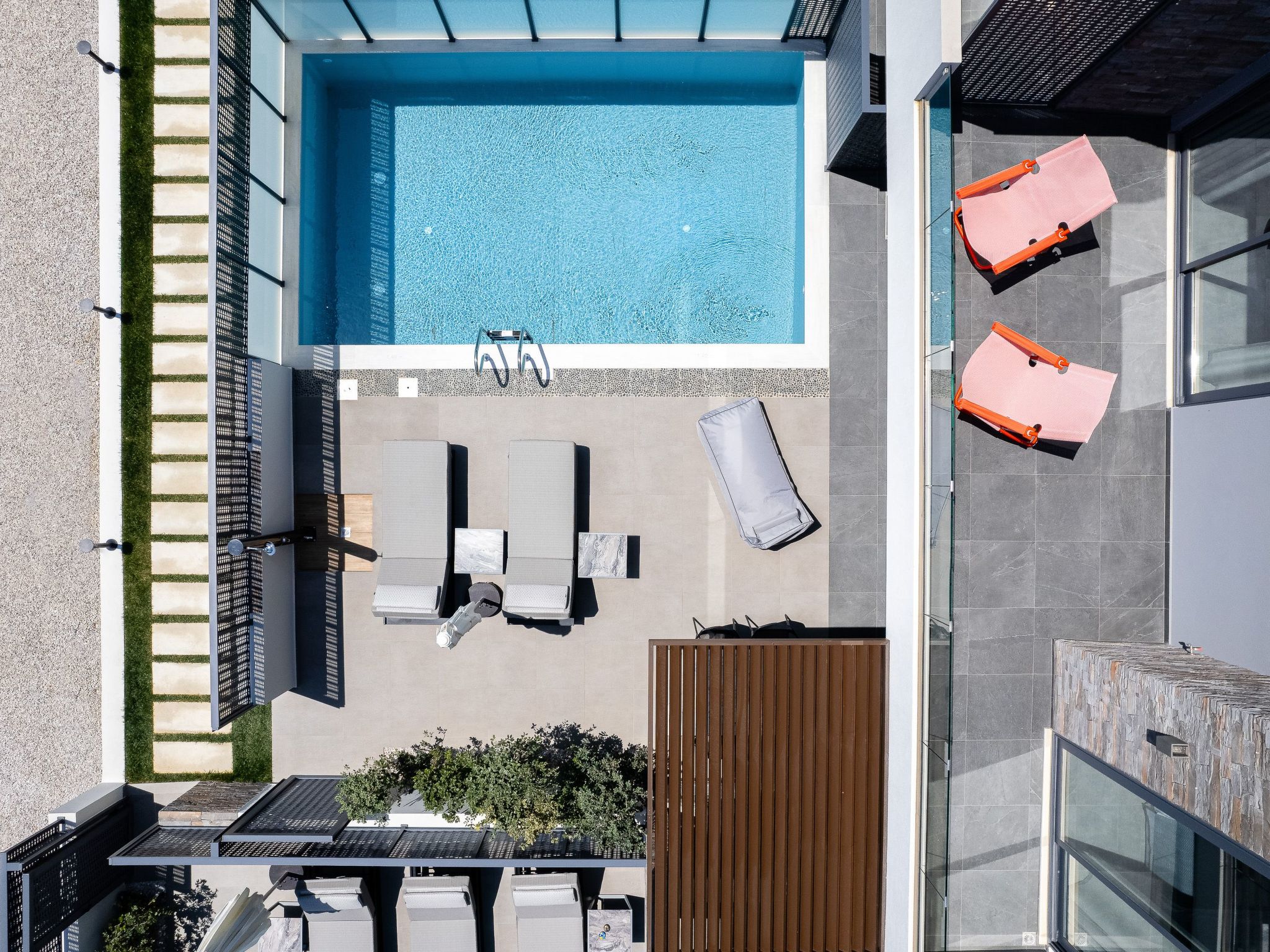 VillAgioi Villa II 2-BR Pool Villa, zu Fuß zum Strand-Inside