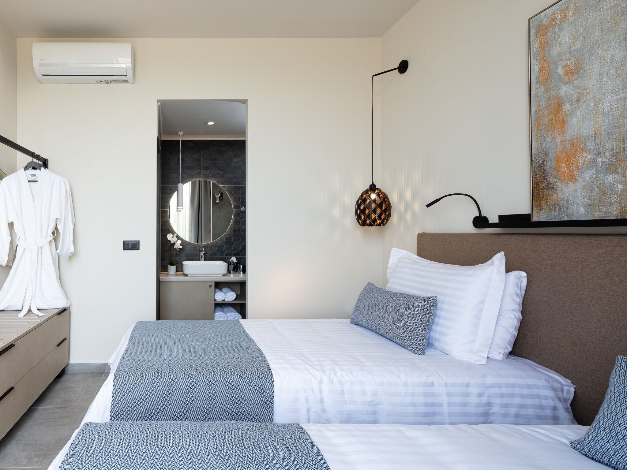 VillAgioi Villa II 2-BR Pool Villa, zu Fuß zum Strand-Inside