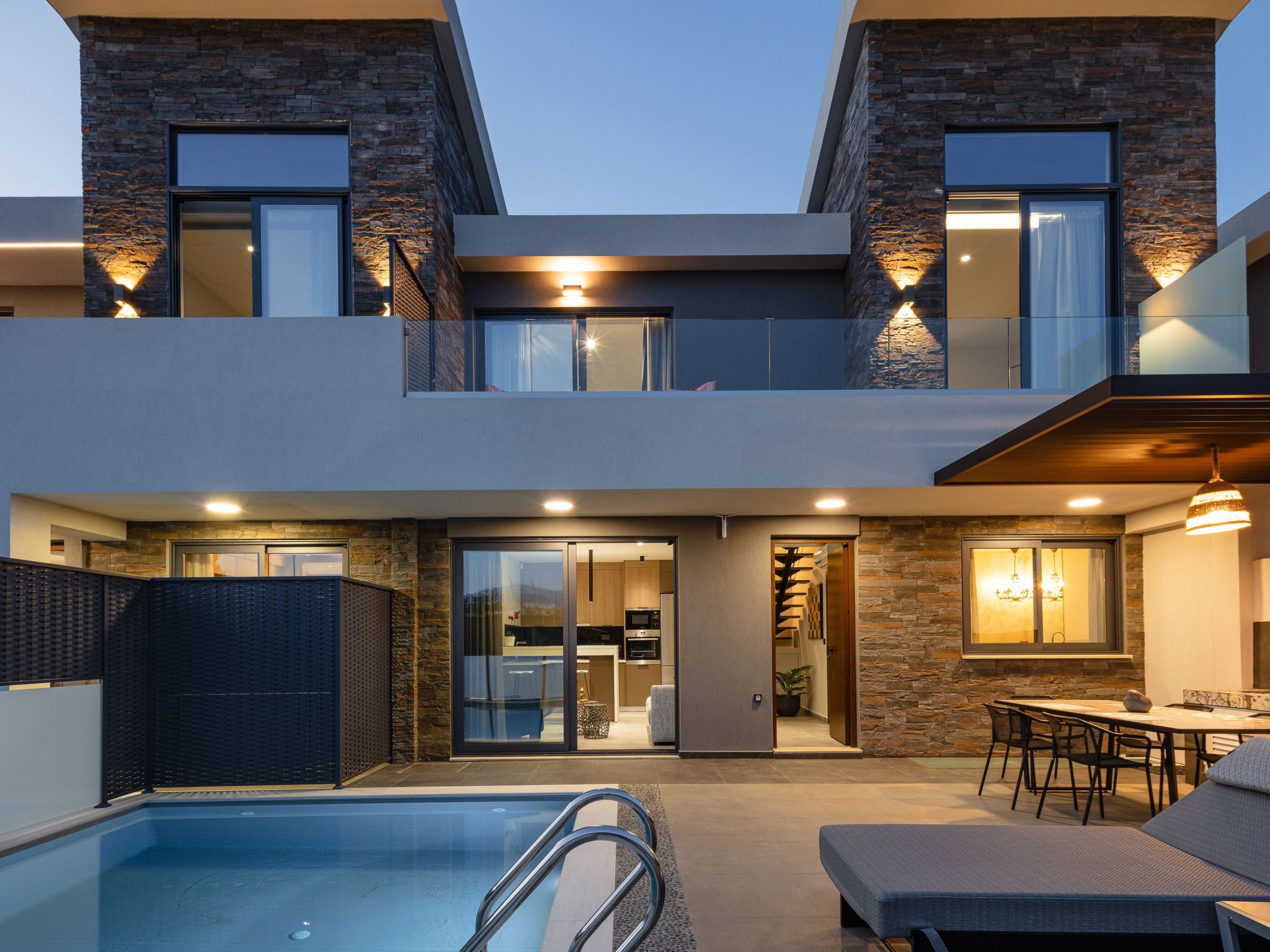 VillAgioi Villa II 2-BR Pool Villa, zu Fuß zum Strand-Inside