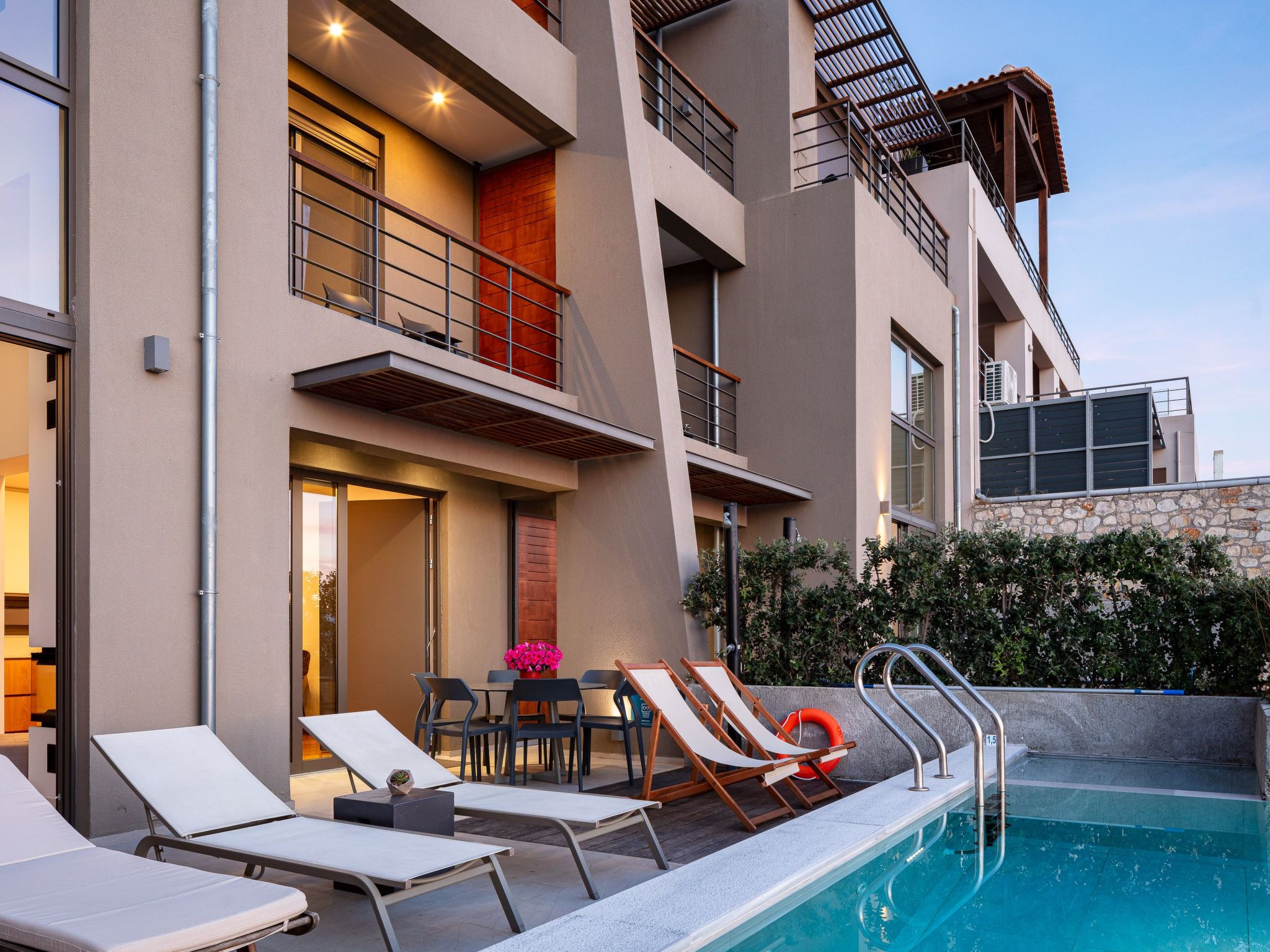 Omnia Villa 1-''Beheizter'' Pool und atemberaubender Meerblick-Binnen