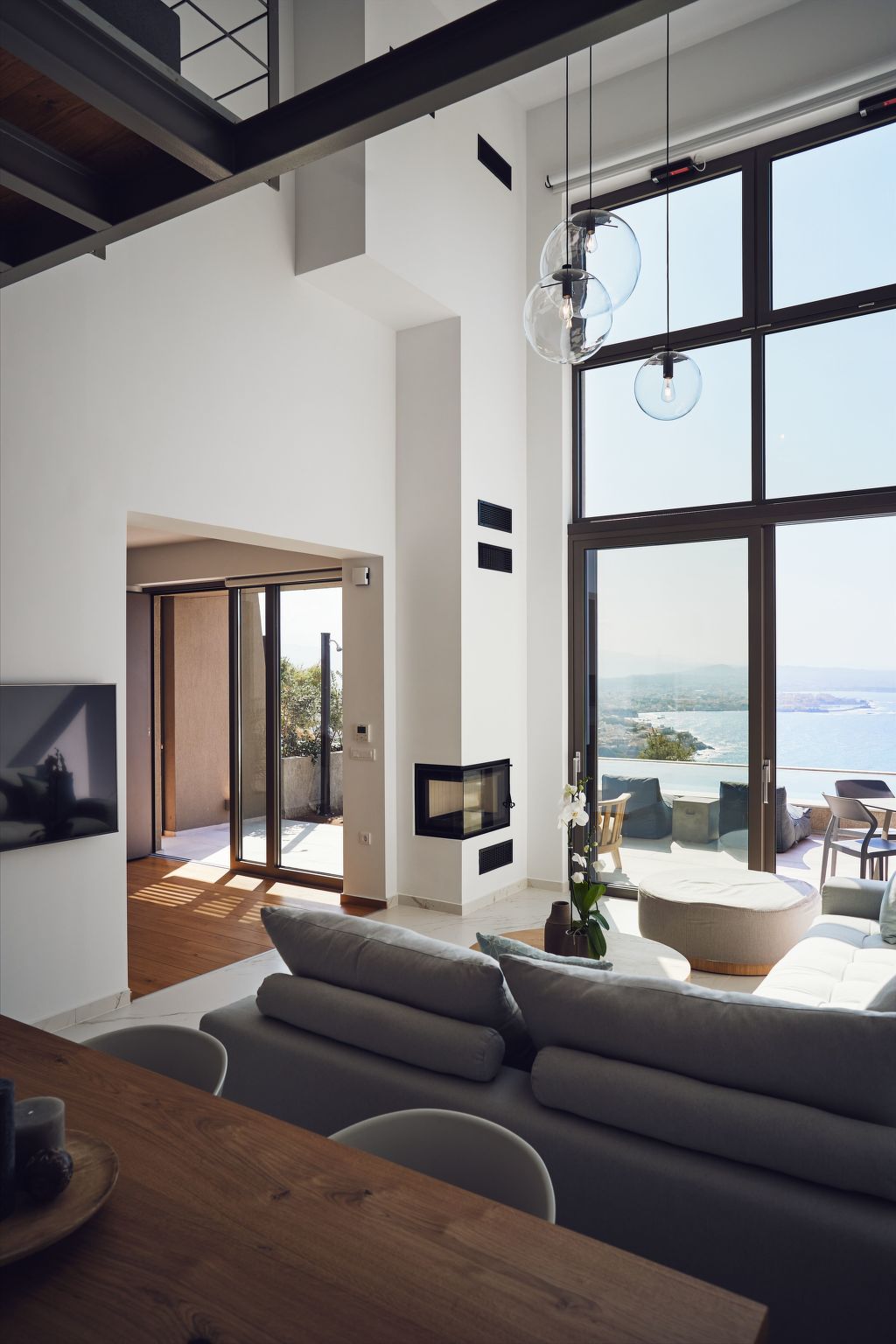 Omnia Villa 1-''Beheizter'' Pool und atemberaubender Meerblick-Binnen