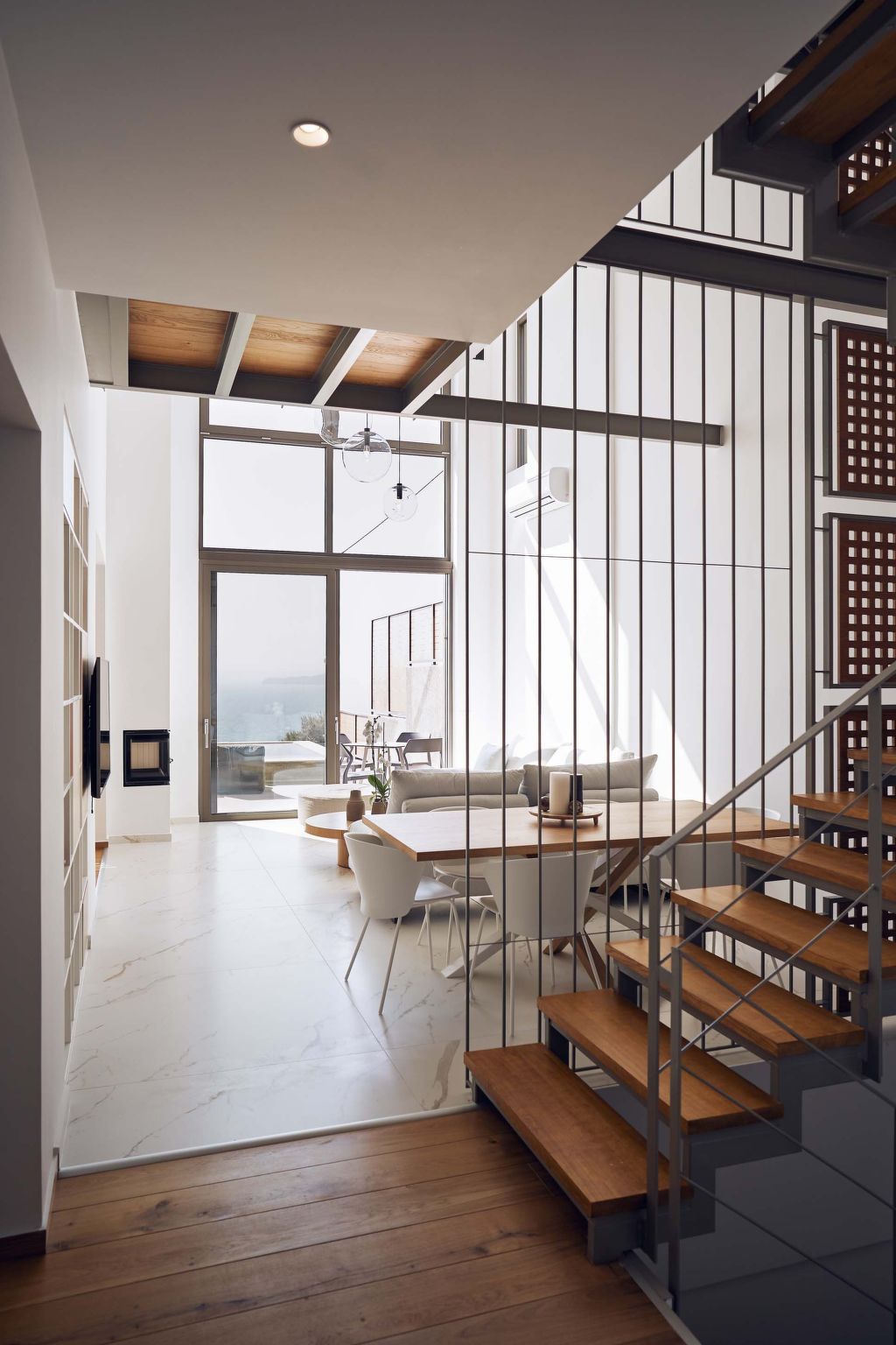 Omnia Villa 1-''Beheizter'' Pool und atemberaubender Meerblick-Binnen