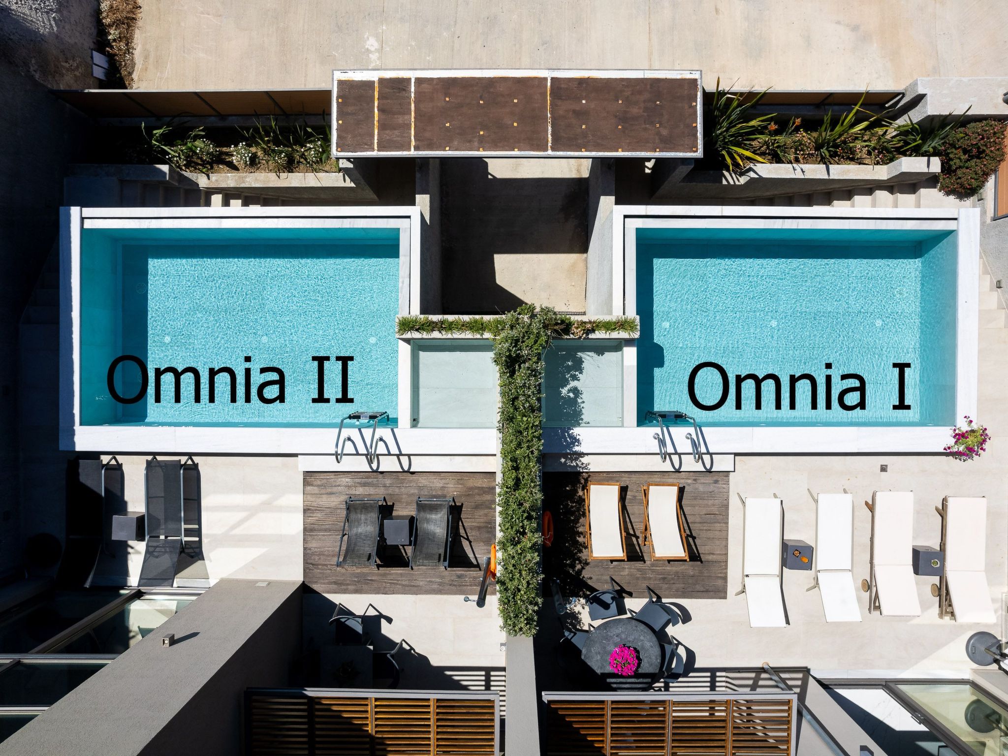 Omnia Villa 1-''Beheizter'' Pool und atemberaubender Meerblick-Binnen