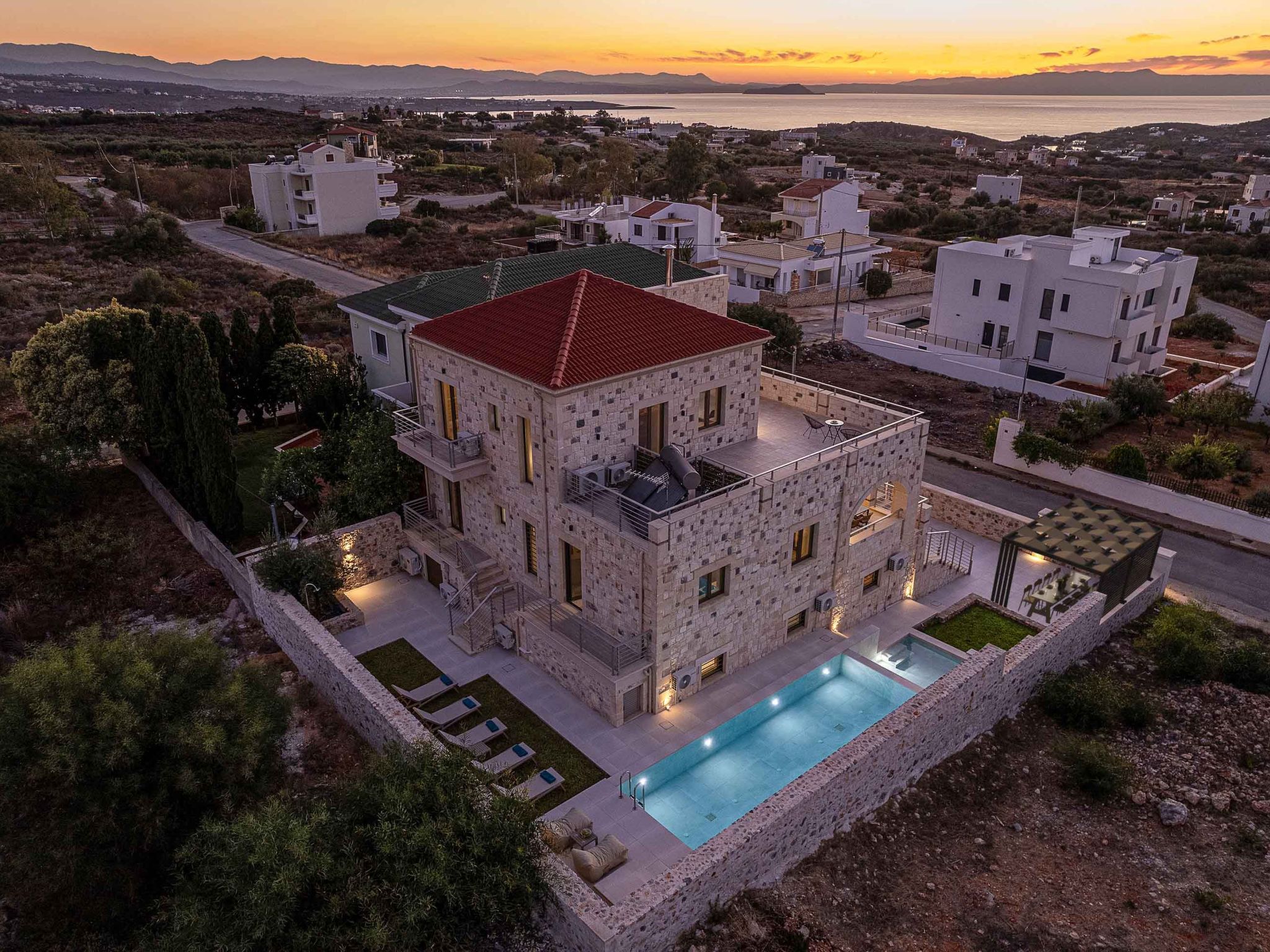 Luminus Arcus - Moderne Villa mit privatem Pool-Drinnen
