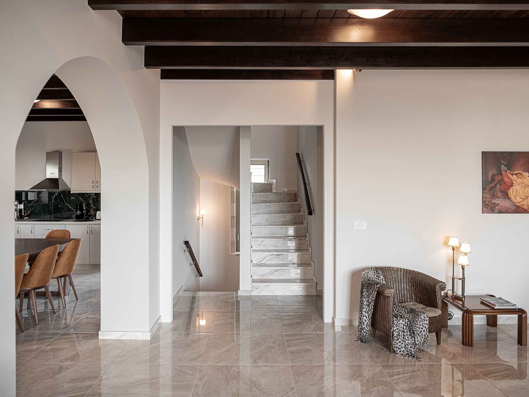 Luminus Arcus - Moderne Villa mit privatem Pool-Drinnen