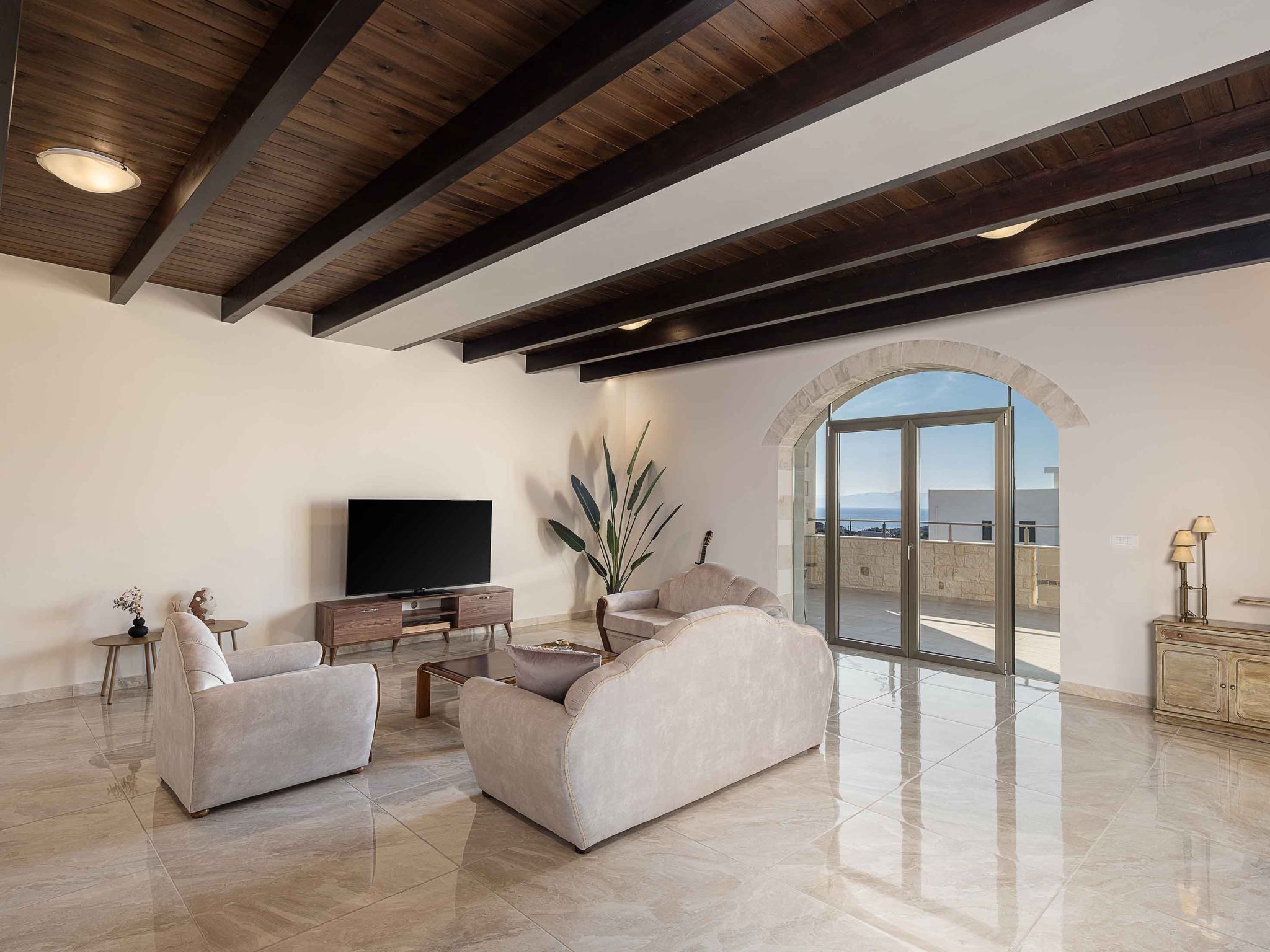 Luminus Arcus - Moderne Villa mit privatem Pool-Drinnen