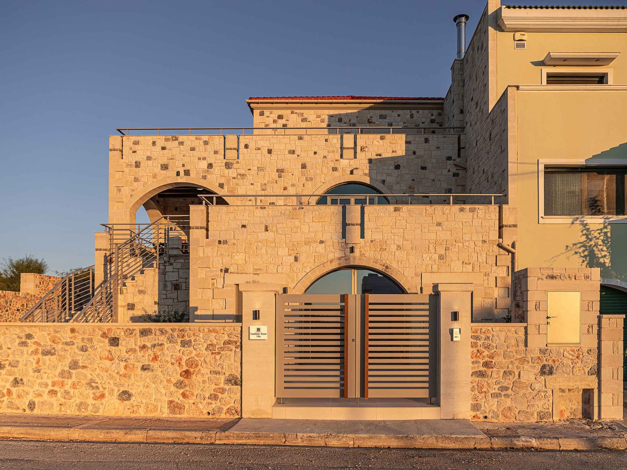 Luminus Arcus - Moderne Villa mit privatem Pool-Drinnen