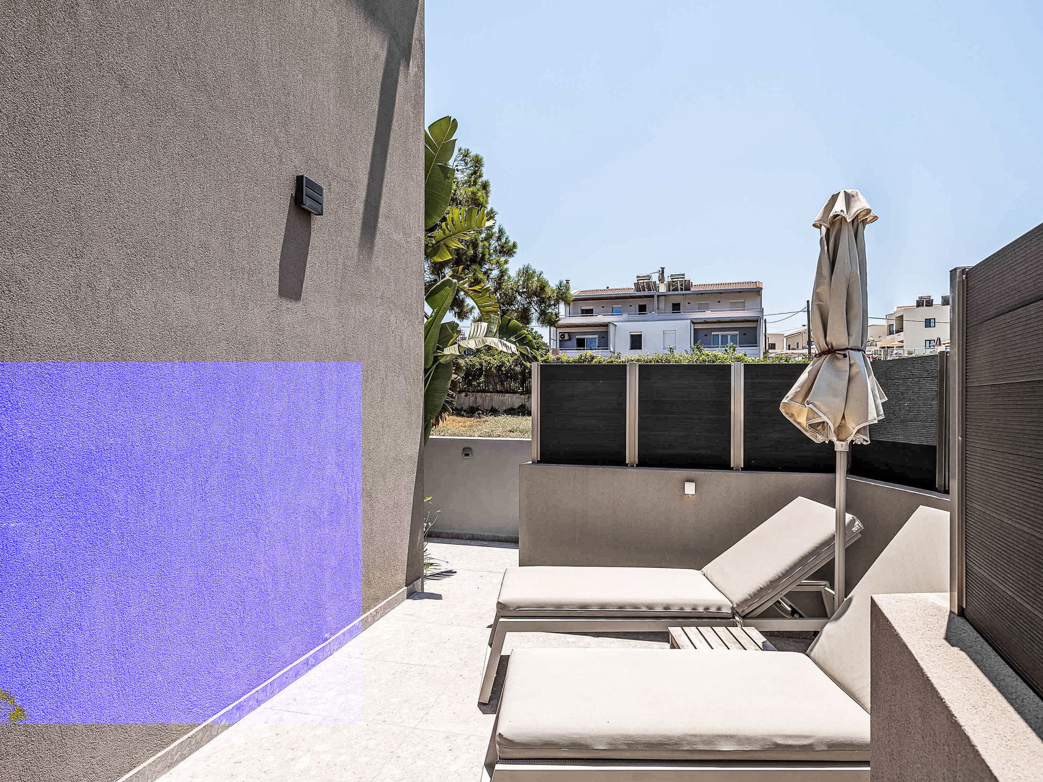 Lusol Seafront Villa II- Heated Pool,100 m See - Buiten