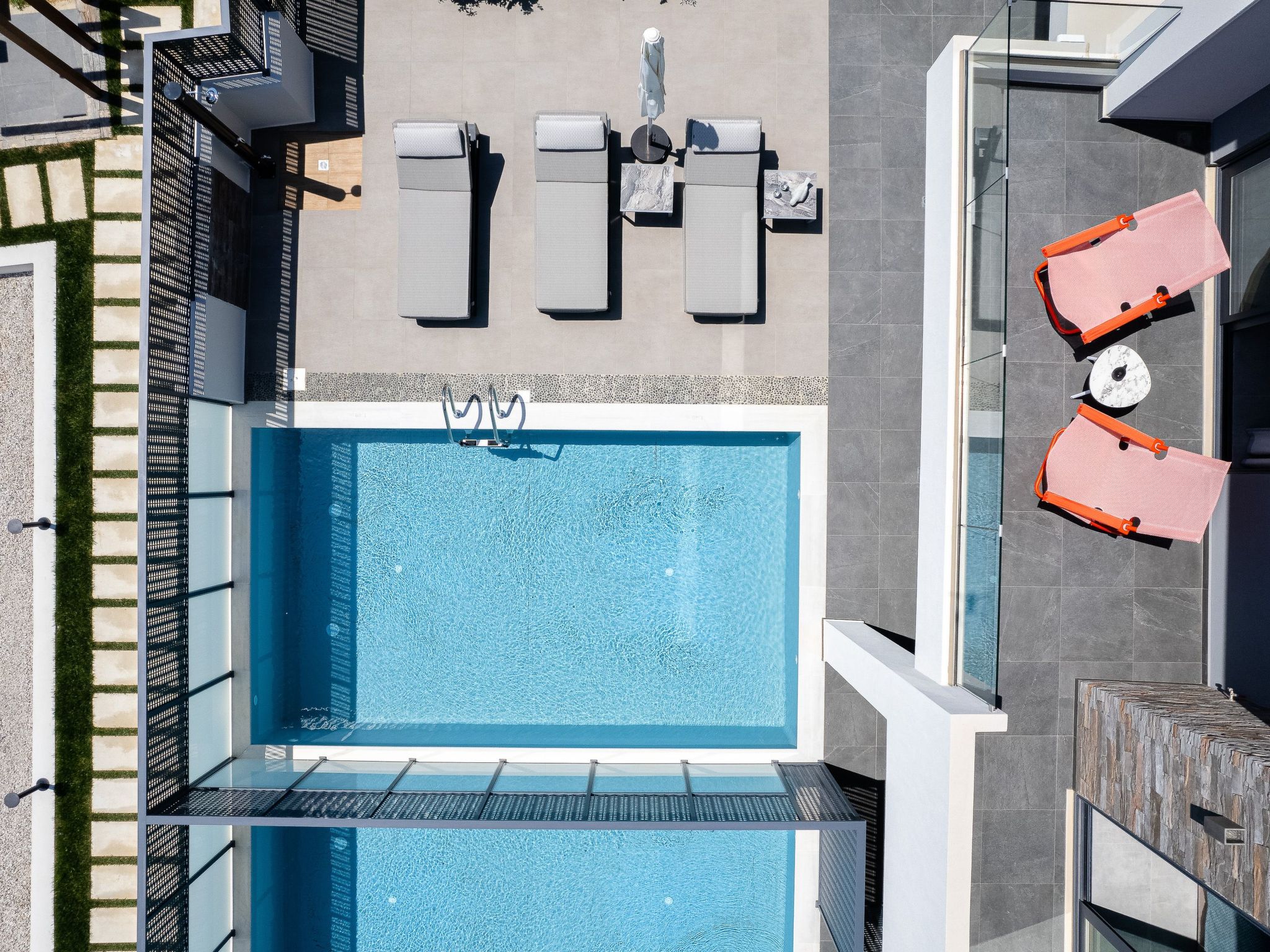 VillAgioi I - Privater Pool und 450m zum Sandstrand-Dedans