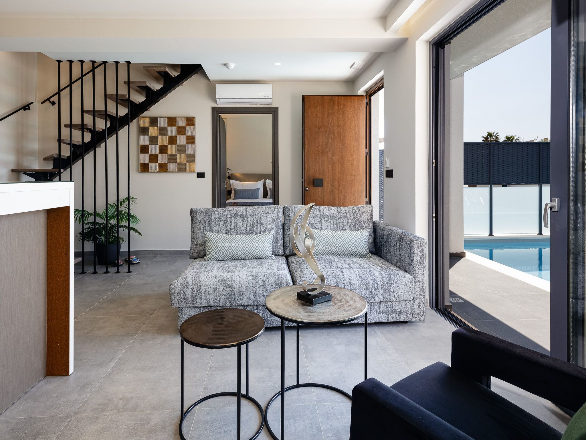 VillAgioi I - Privater Pool und 450m zum Sandstrand-Dedans