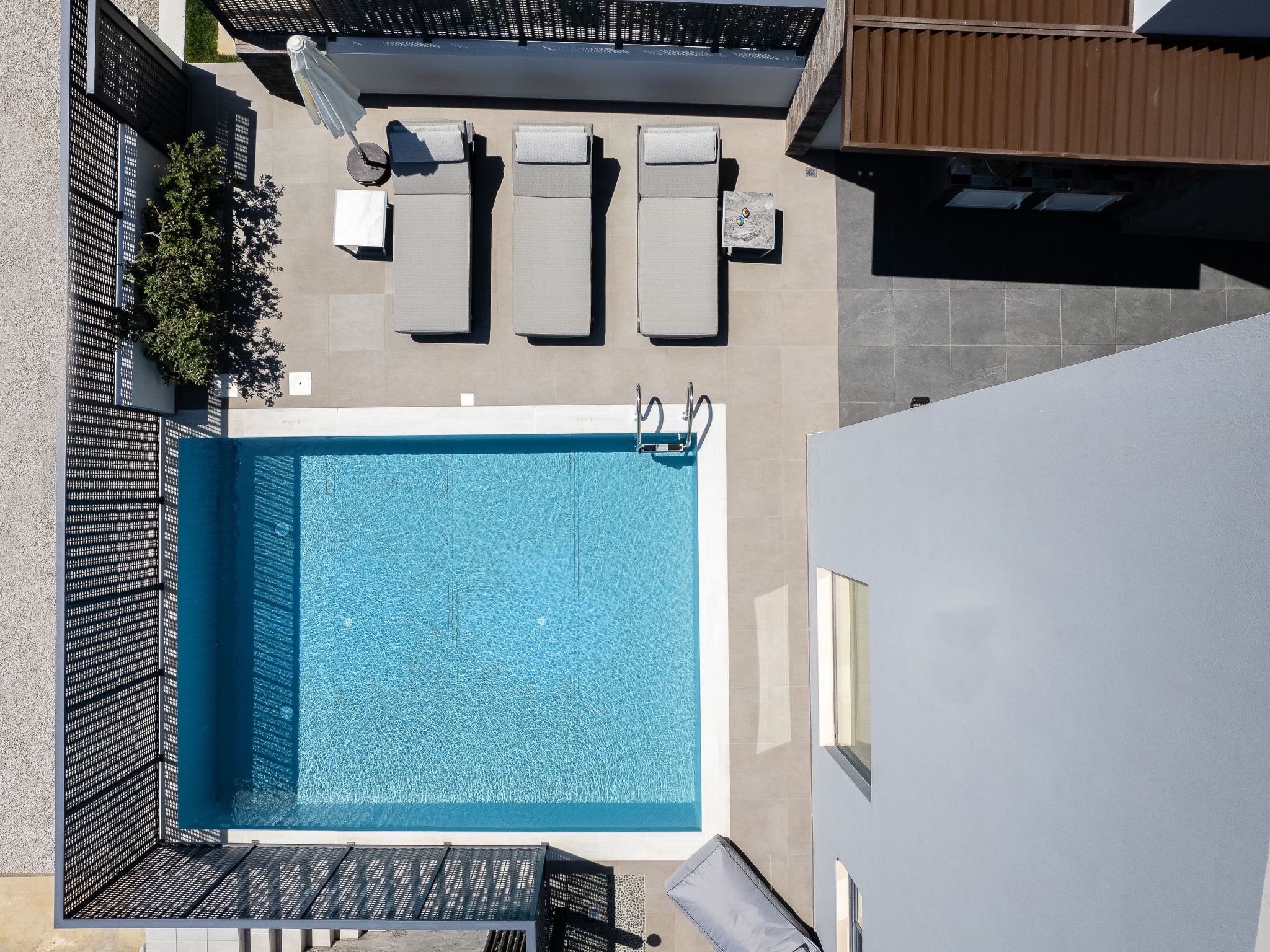 VillAgioi III - Pool Villa und 450m zum Sandstrand-Dedans