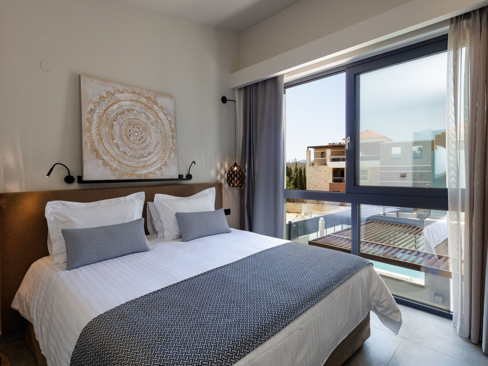 VillAgioi III - Pool Villa und 450m zum Sandstrand-Dedans