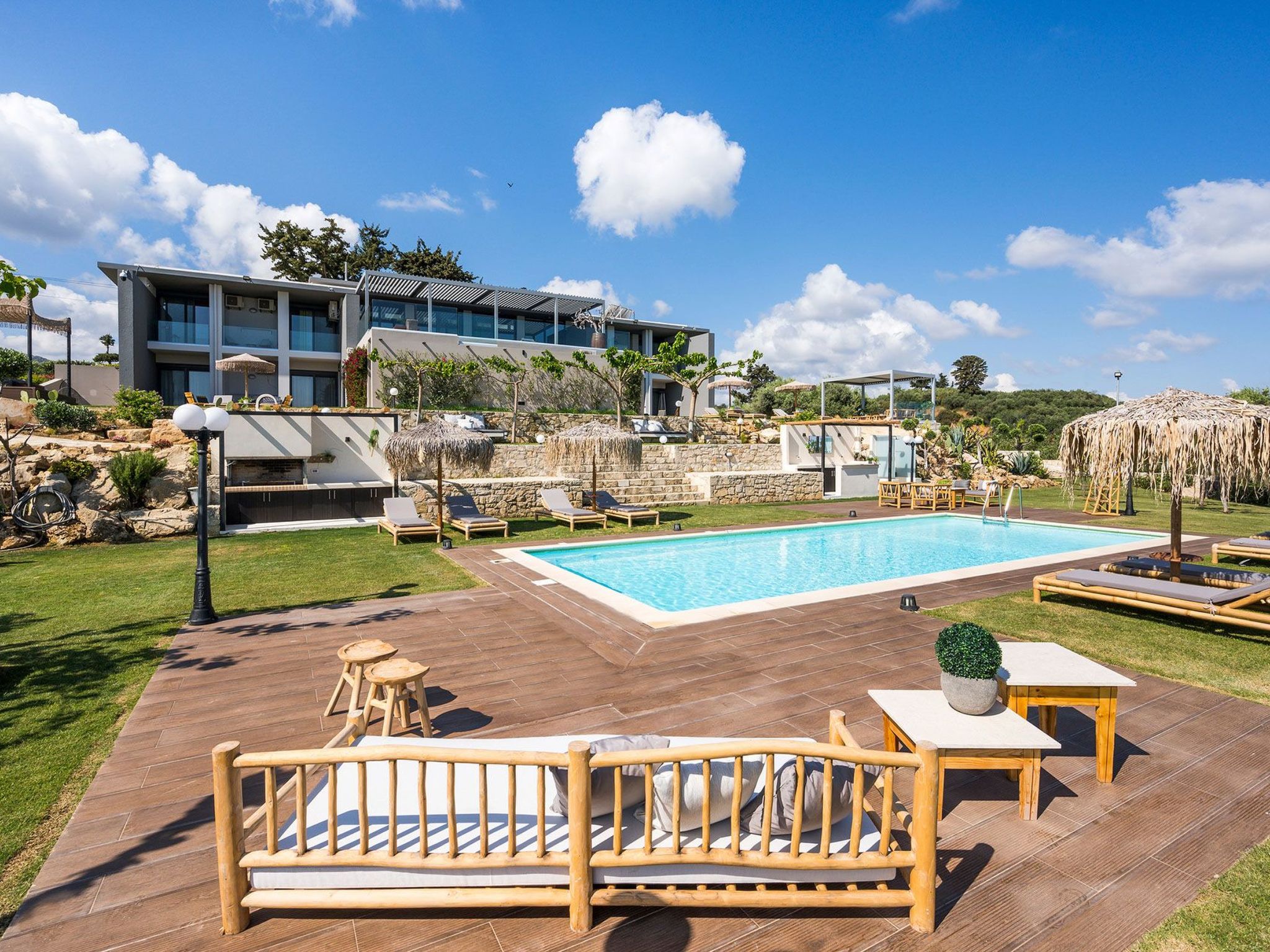 Luxuriöse Villa Olivenest mit Pool, BBQ und Whirlpool-Inside