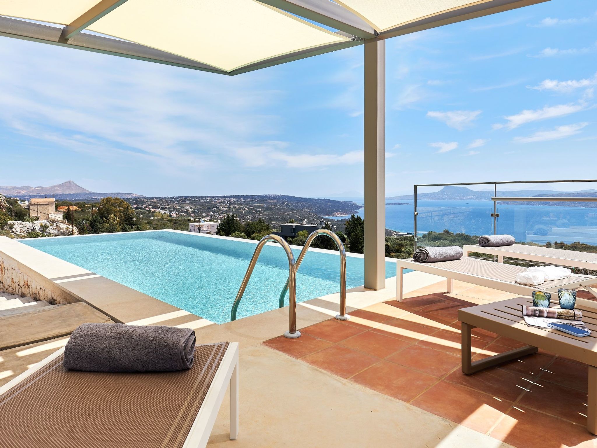 New Olives and Thyme, Meerblick mit 2 beheizten Pools-Dehors