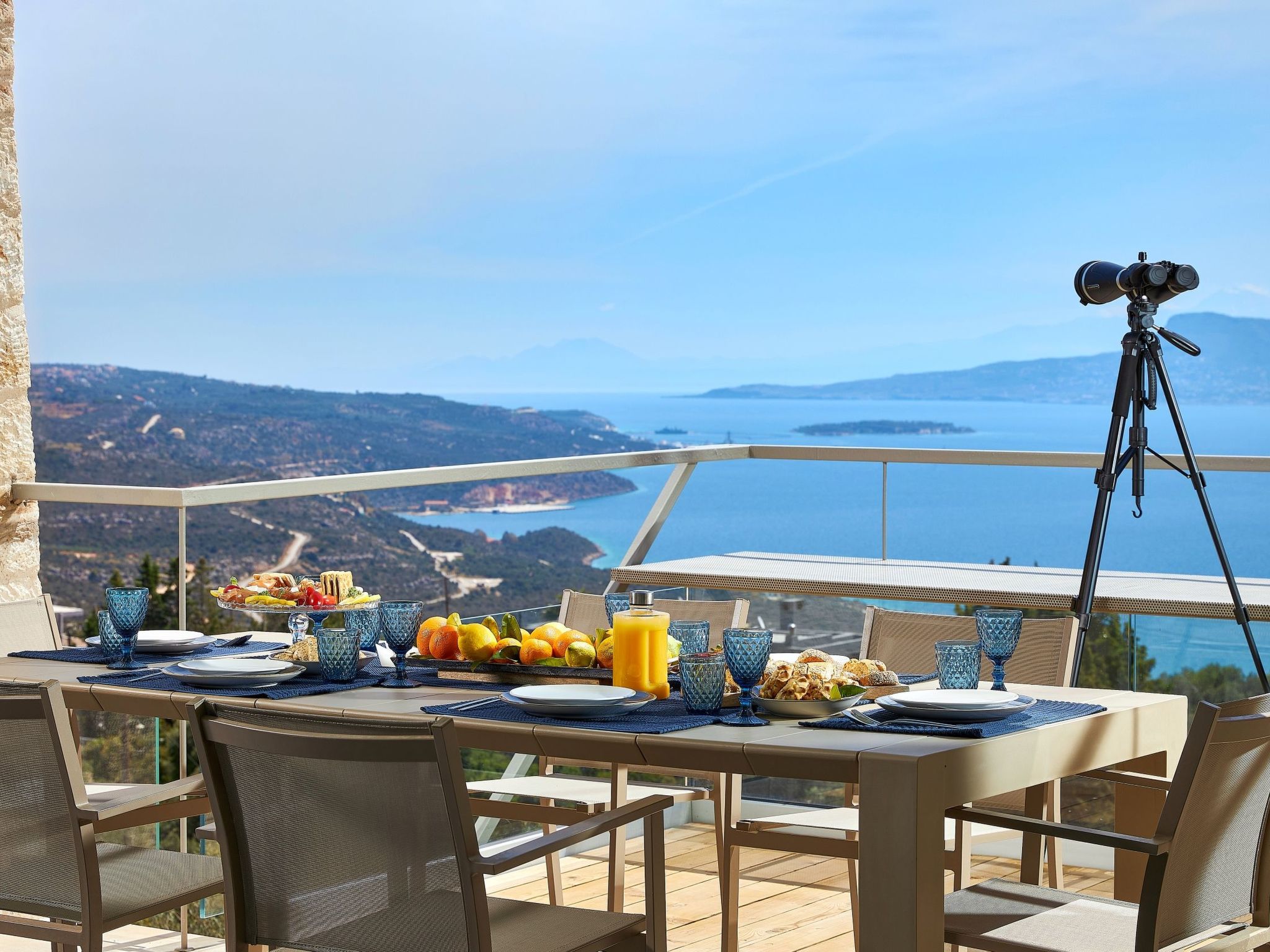 New Olives and Thyme, Meerblick mit 2 beheizten Pools-Dehors