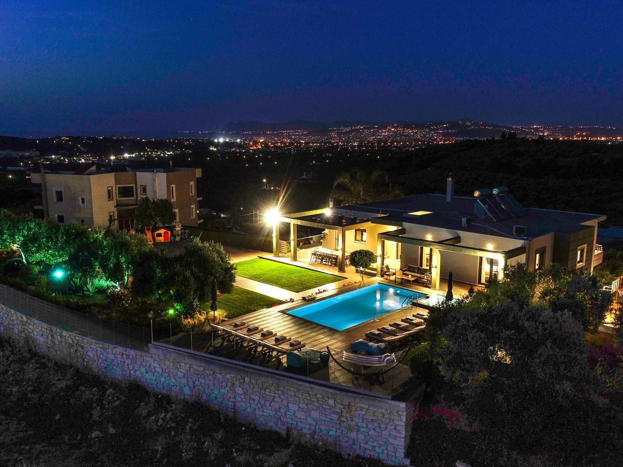 Luxus-Villa Freier beheizter Pool Atemberaubende Aussicht Kreta-Binnen