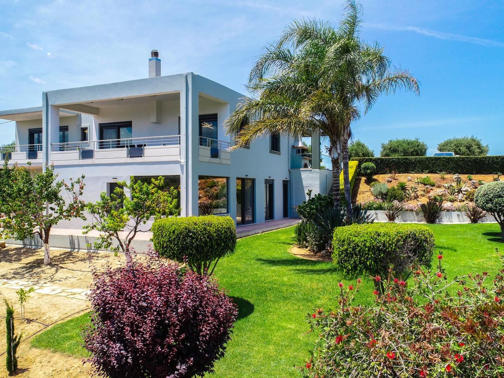 Luxus-Villa Freier beheizter Pool Atemberaubende Aussicht Kreta-Binnen