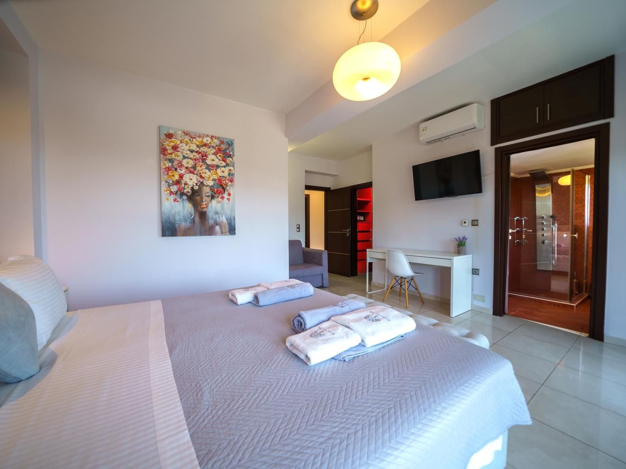 Luxus-Villa Freier beheizter Pool Atemberaubende Aussicht Kreta-Binnen