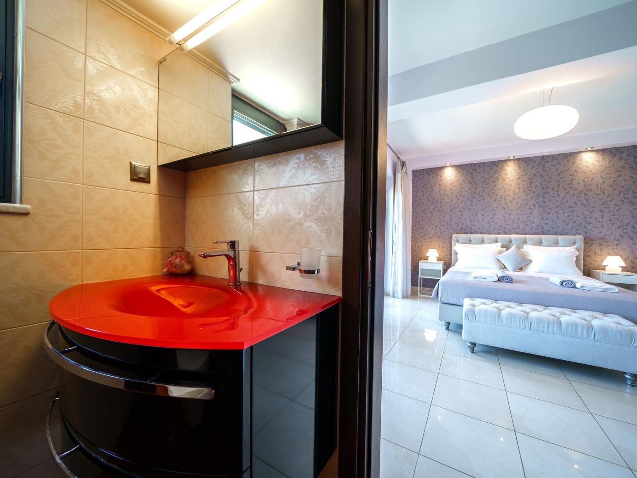 Luxus-Villa Freier beheizter Pool Atemberaubende Aussicht Kreta-Binnen