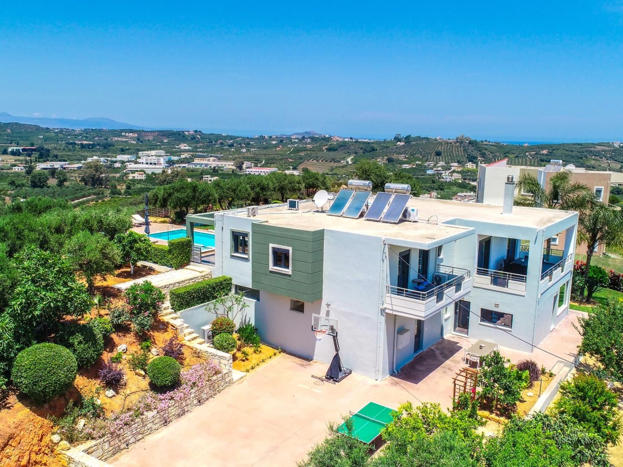 Luxus-Villa Freier beheizter Pool Atemberaubende Aussicht Kreta-Binnen