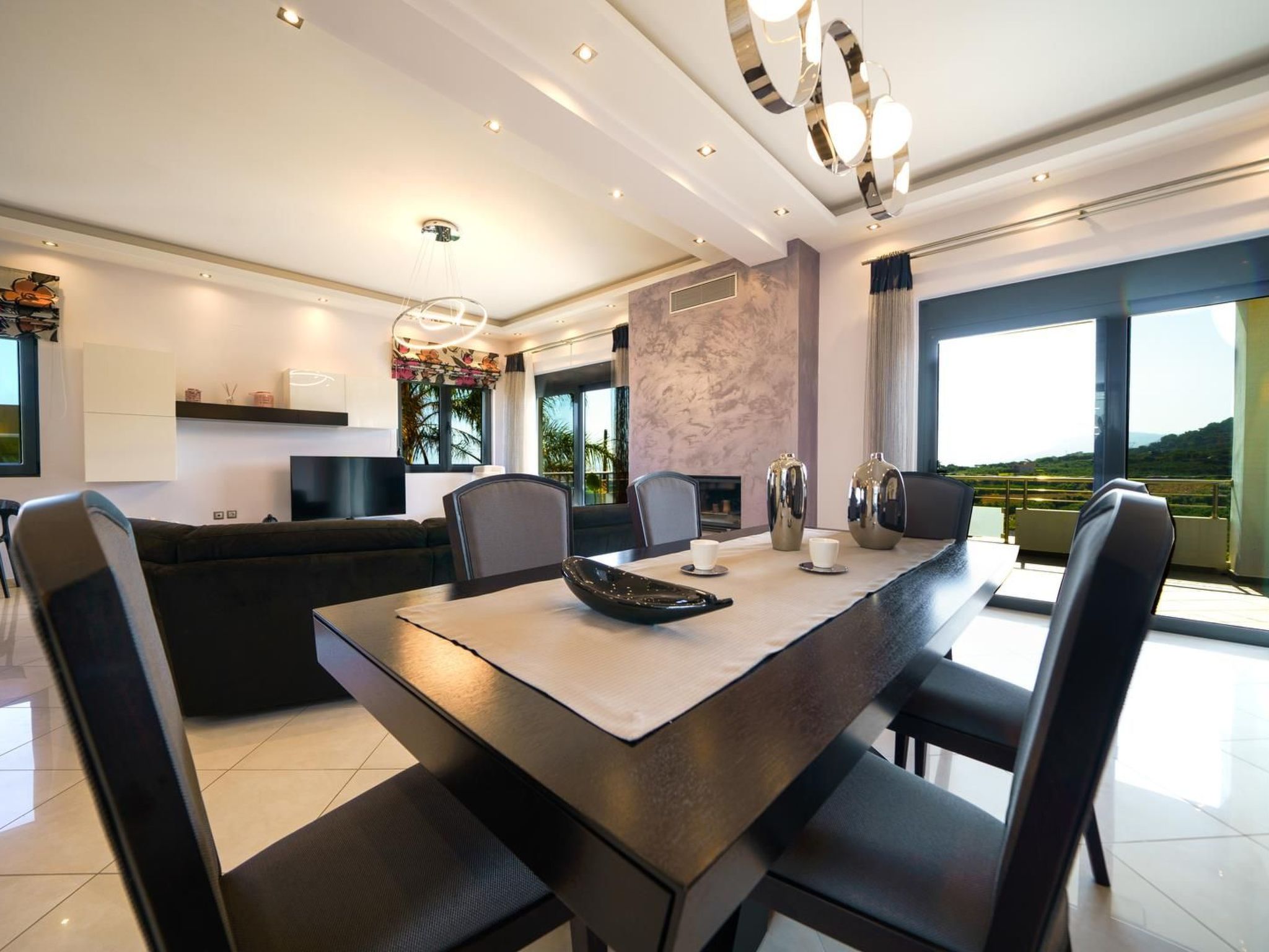 Luxus-Villa Freier beheizter Pool Atemberaubende Aussicht Kreta-Binnen