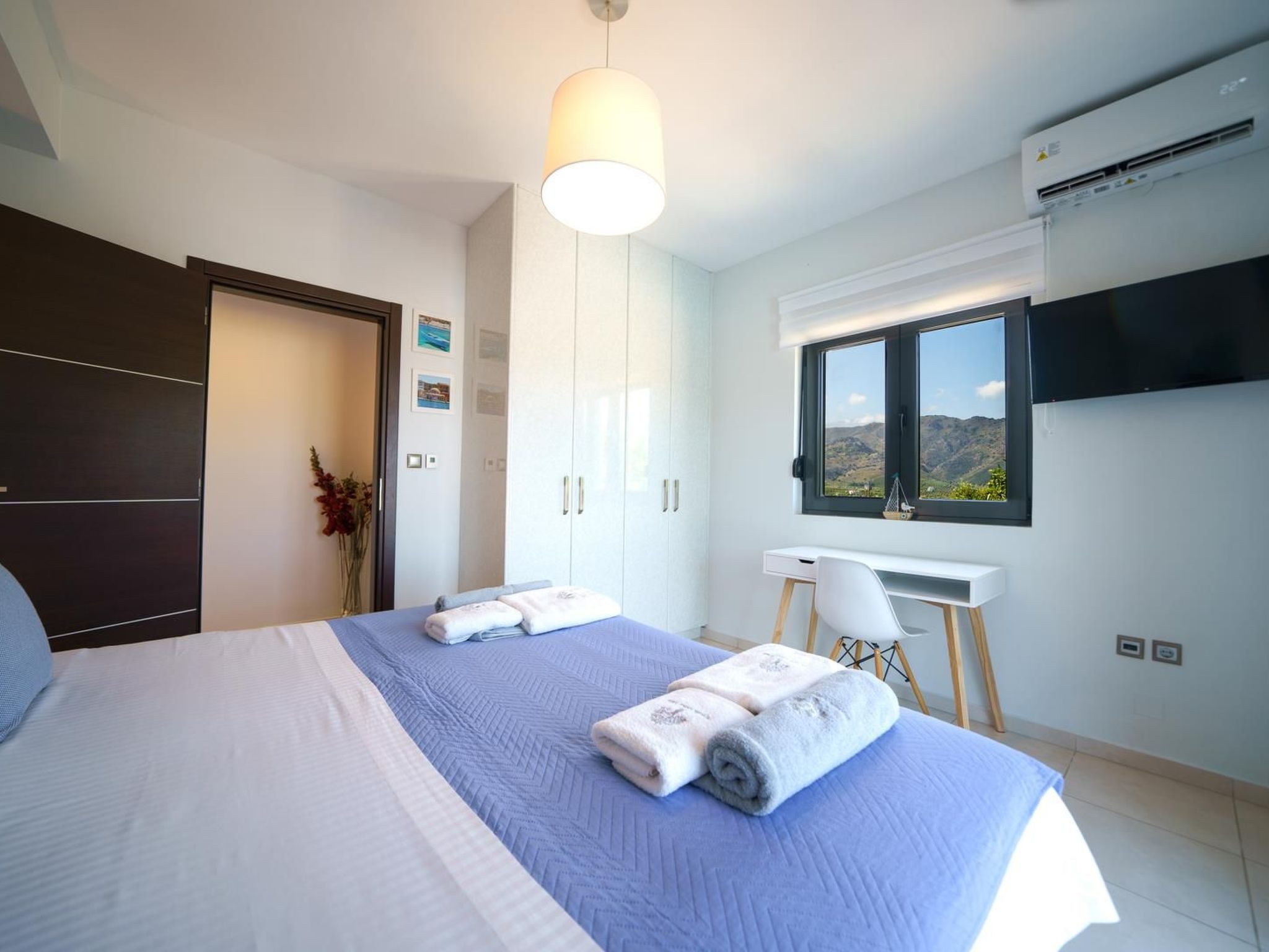 Luxus-Villa Freier beheizter Pool Atemberaubende Aussicht Kreta-Binnen