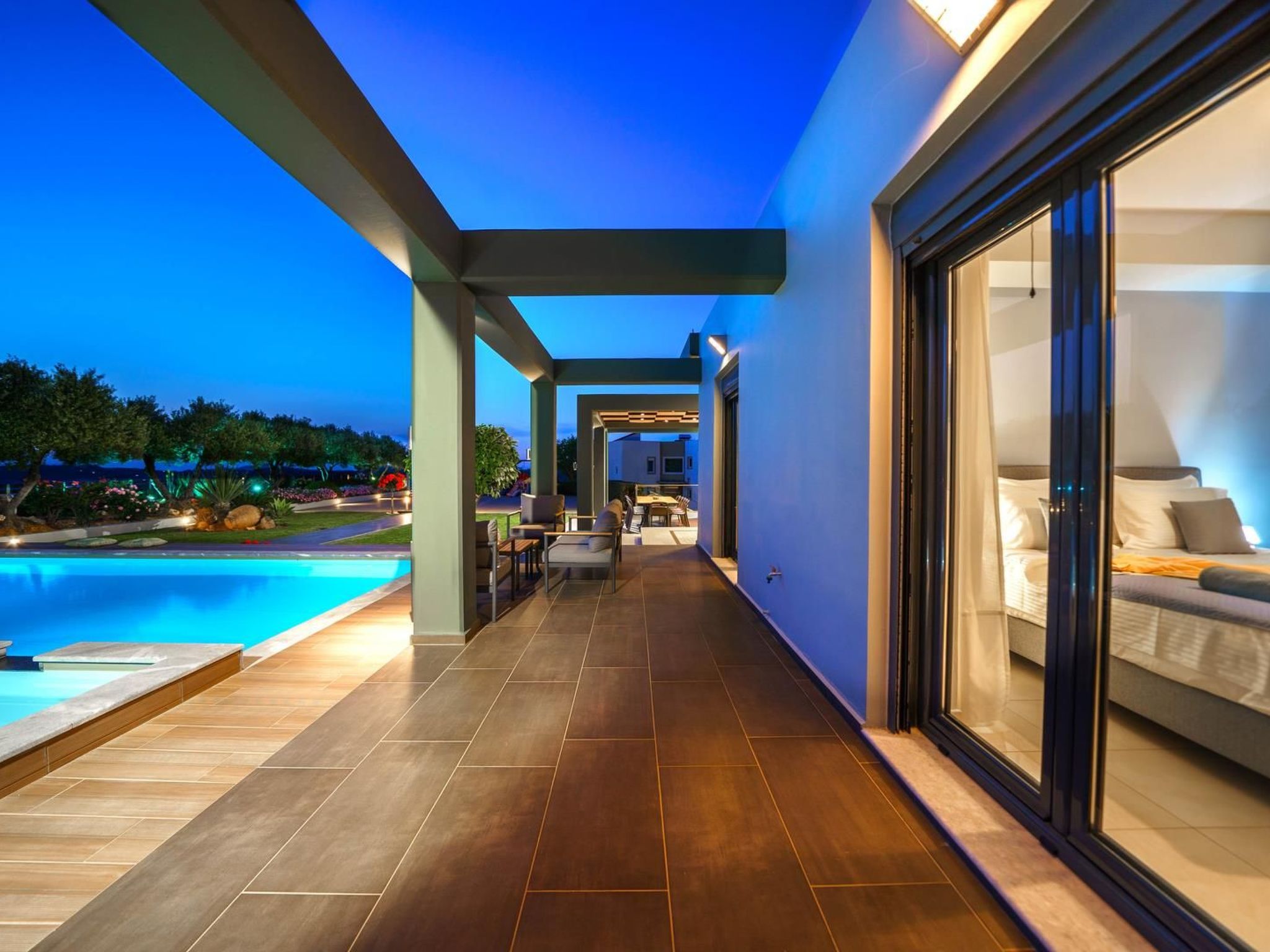 Luxus-Villa Freier beheizter Pool Atemberaubende Aussicht Kreta-Binnen